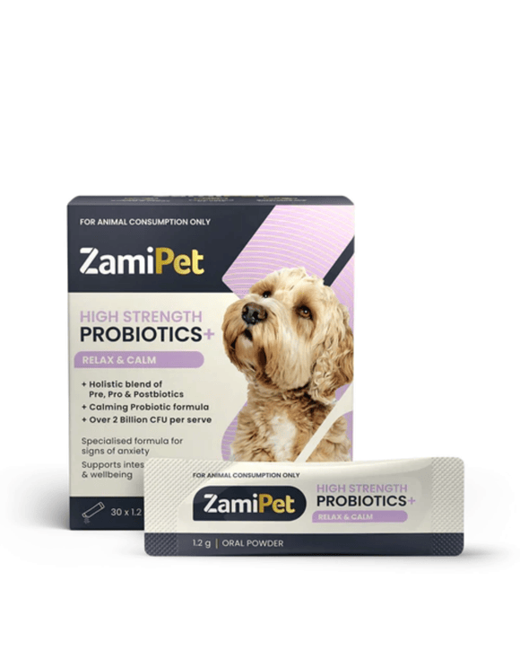 Zamipet High Strength Probiotics+ Relax & Calm 30 X 1.2g Sachets
