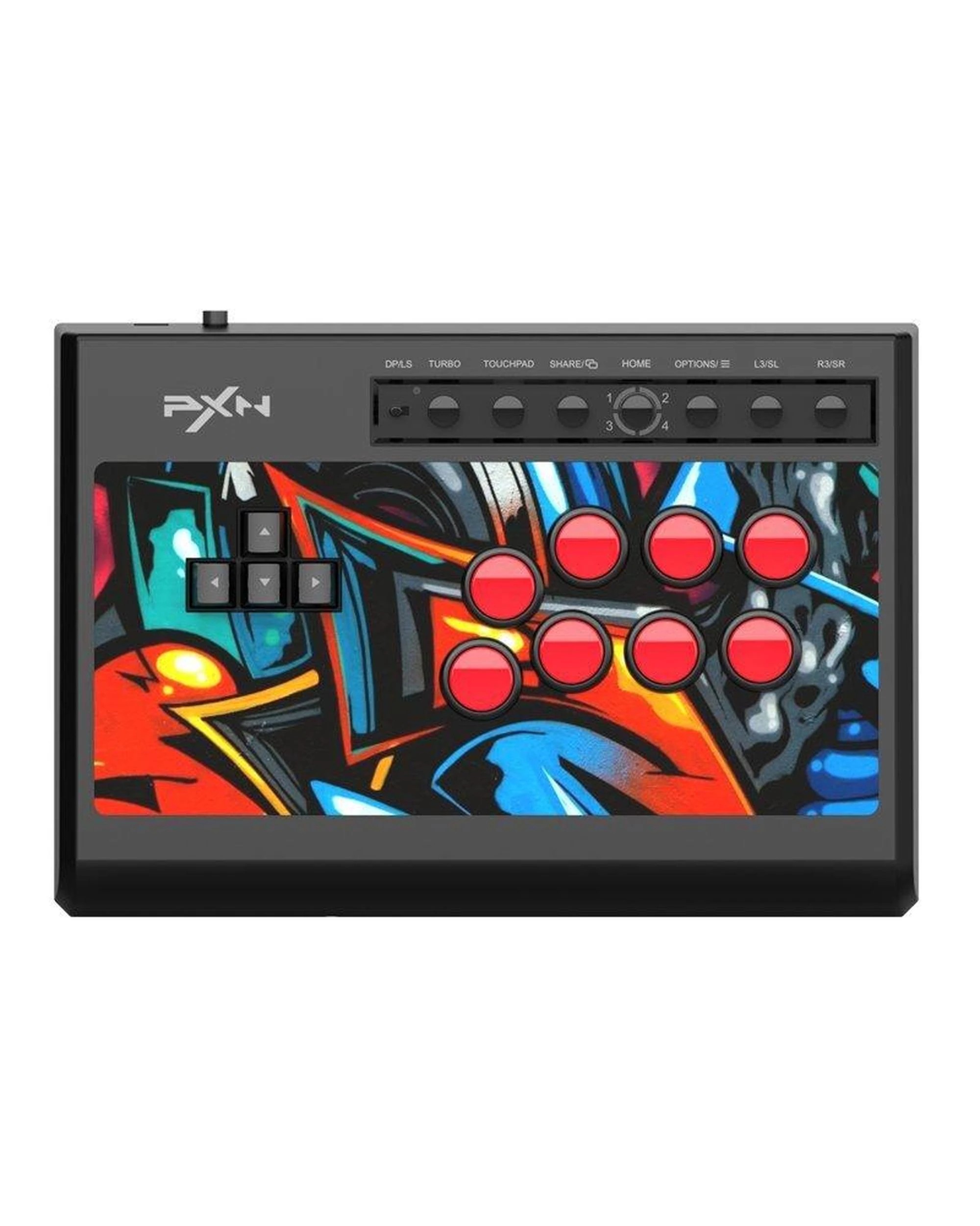 1 PXN-X8 Gaming Keyboard Controller Black Arcade Fighting Box USB Style PC  Android PS3 PS4 Xbox One, 1 of 3
