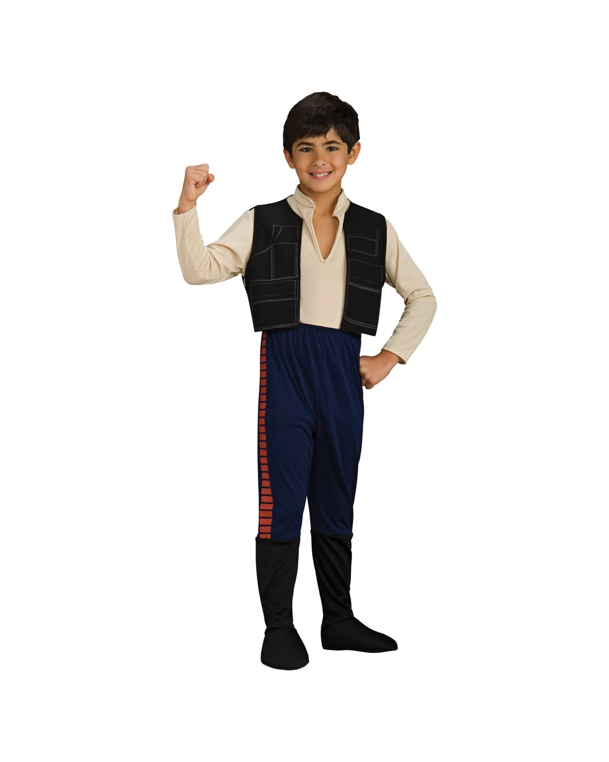 1 Star Wars Han Solo Deluxe Boys Dress Up Costume Size L - Multi, 1 of 3