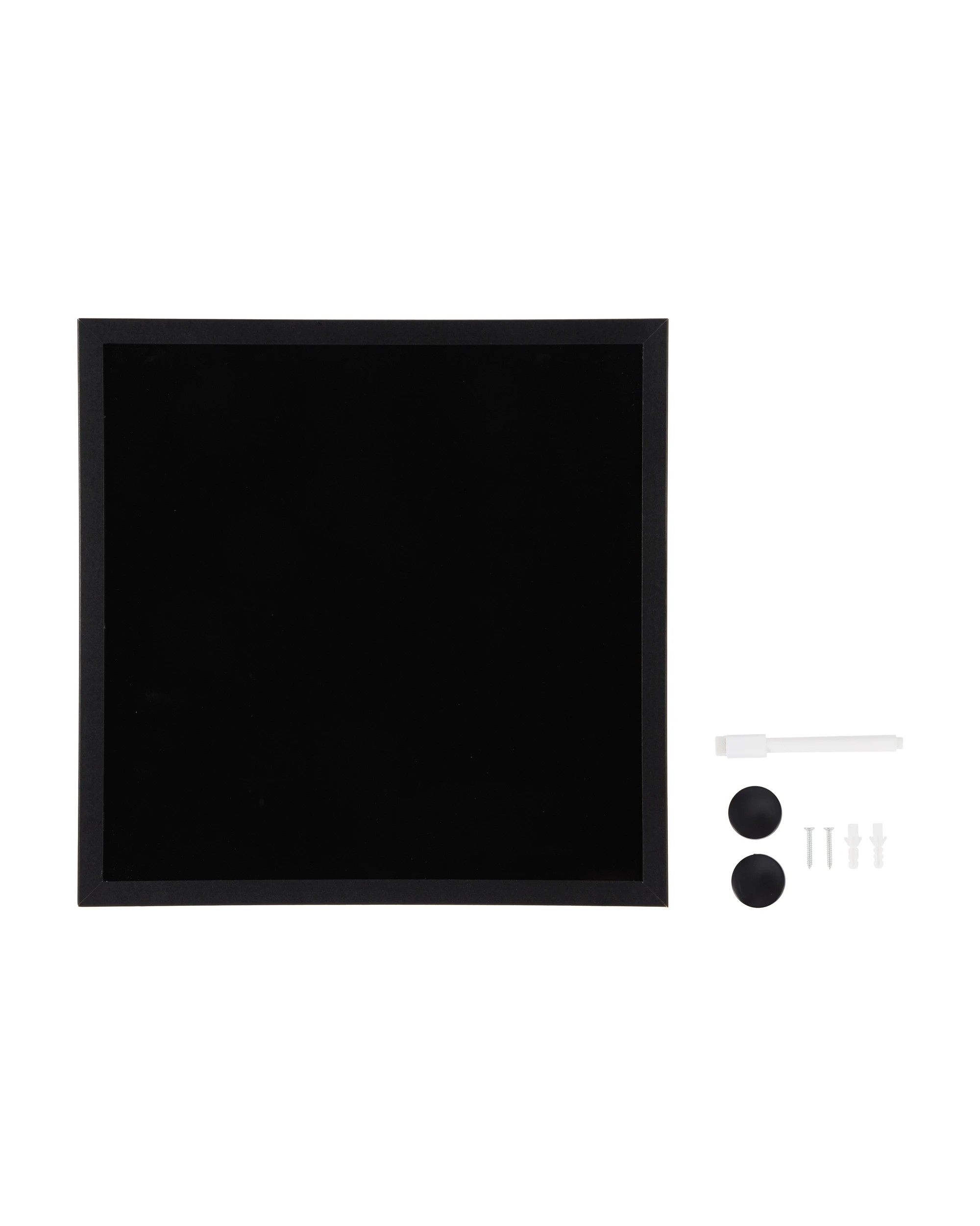 1 Square Magnetic Blackboard 35.5cm x 35.5cm, 1 of 5