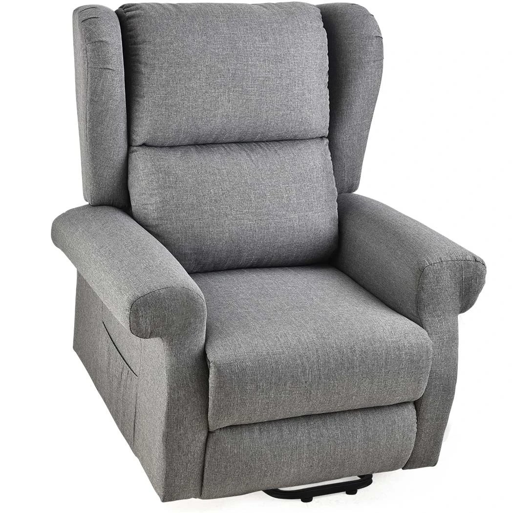 1 Fortia Electric Recliner Lift Heat Chair - Grey, 1 of 1