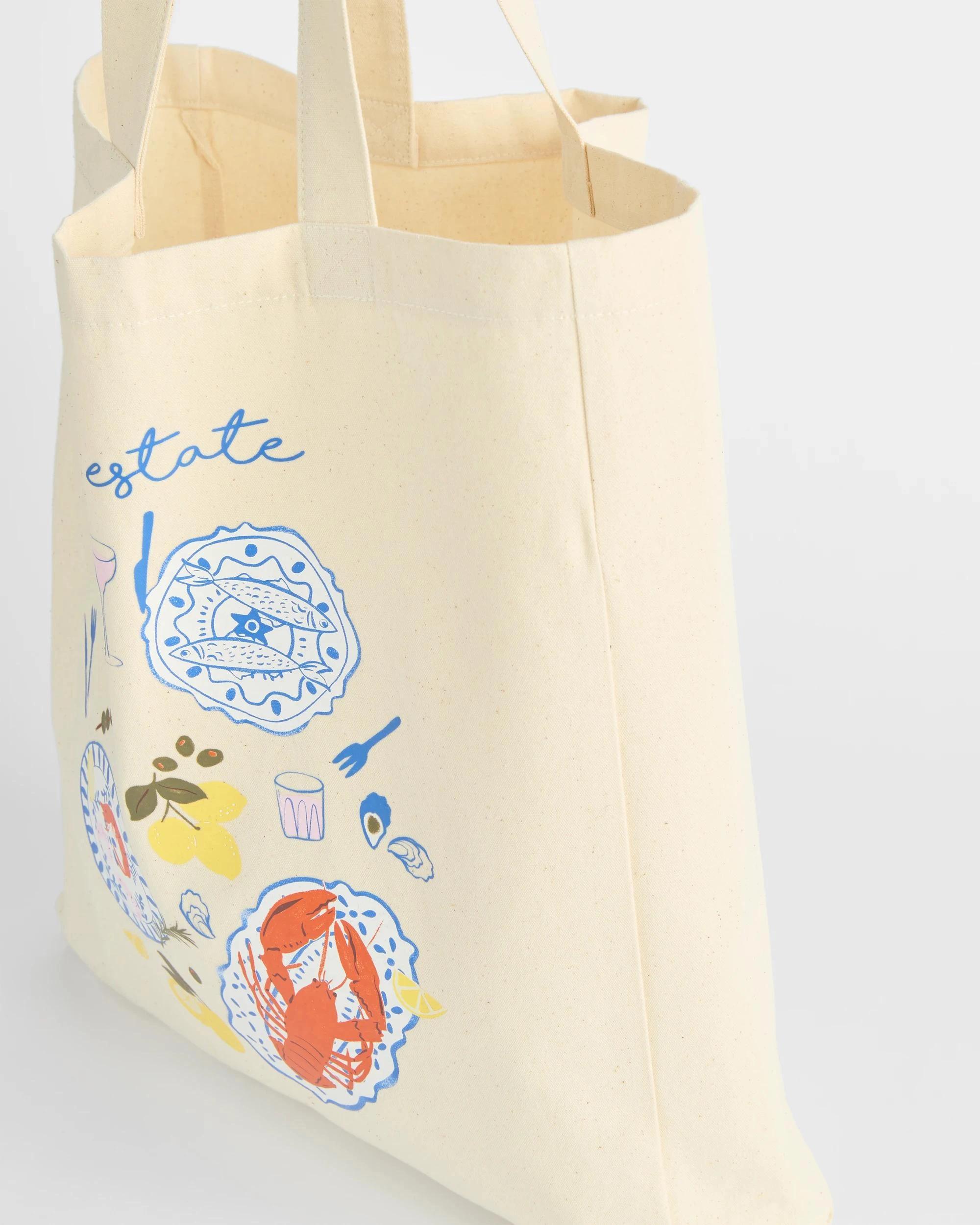 2 Target Canvas Shopper Tote Bag LA BELLA ESTATE, 2 of 2