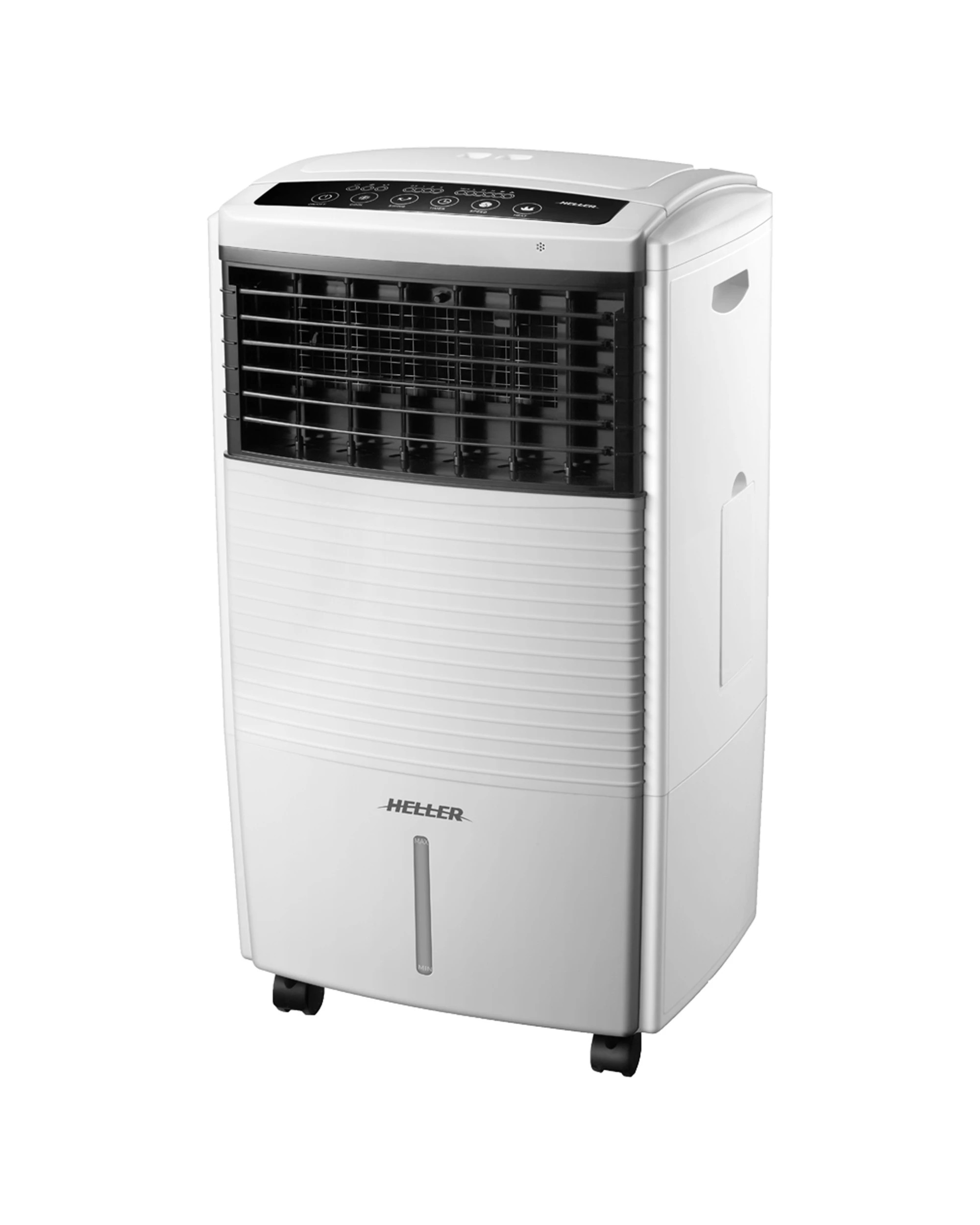 2 Heller 15l Portable Evaporative Cooler/cool & Heater Air Fan W/ Remote Control
 - White, 2 of 3