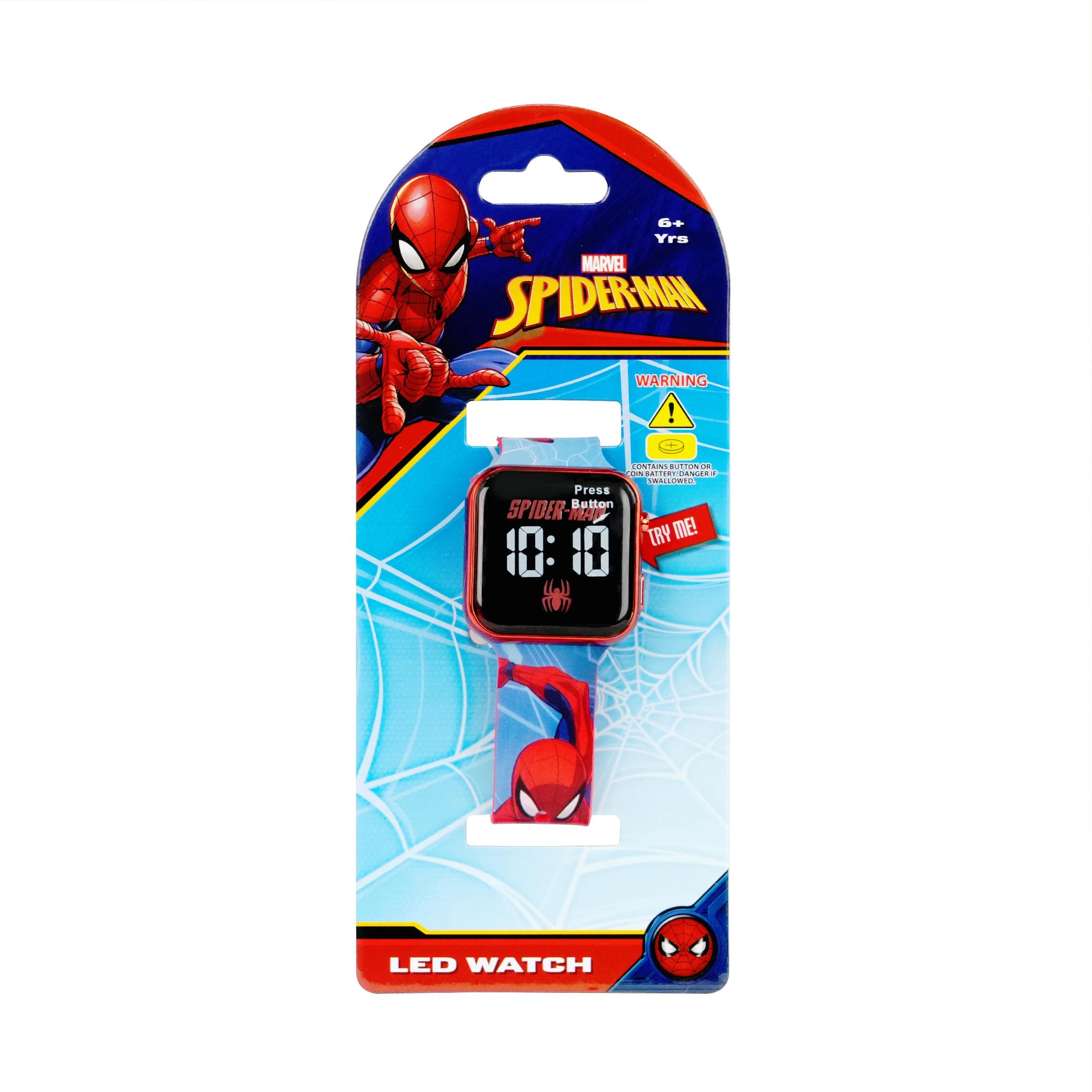1 Marvel Spider-Man License LED Watch Spiderman, 1 of 6