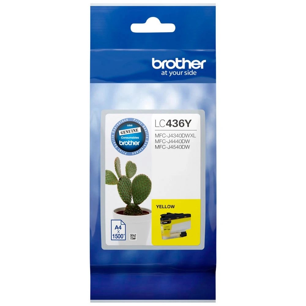 1 Brother INKvestment LC 436Y Ink Cartridge Yellow, 1 of 1