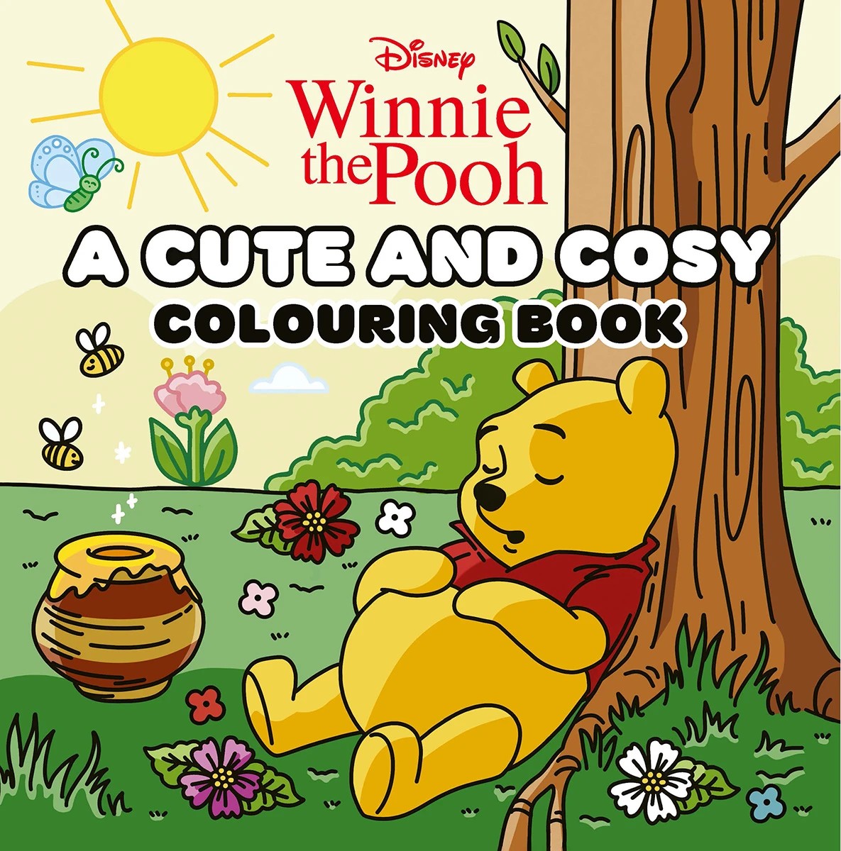 1 Disney Winnie The Pooh: A Cute and Cosy Colouring Book, 1 of 1