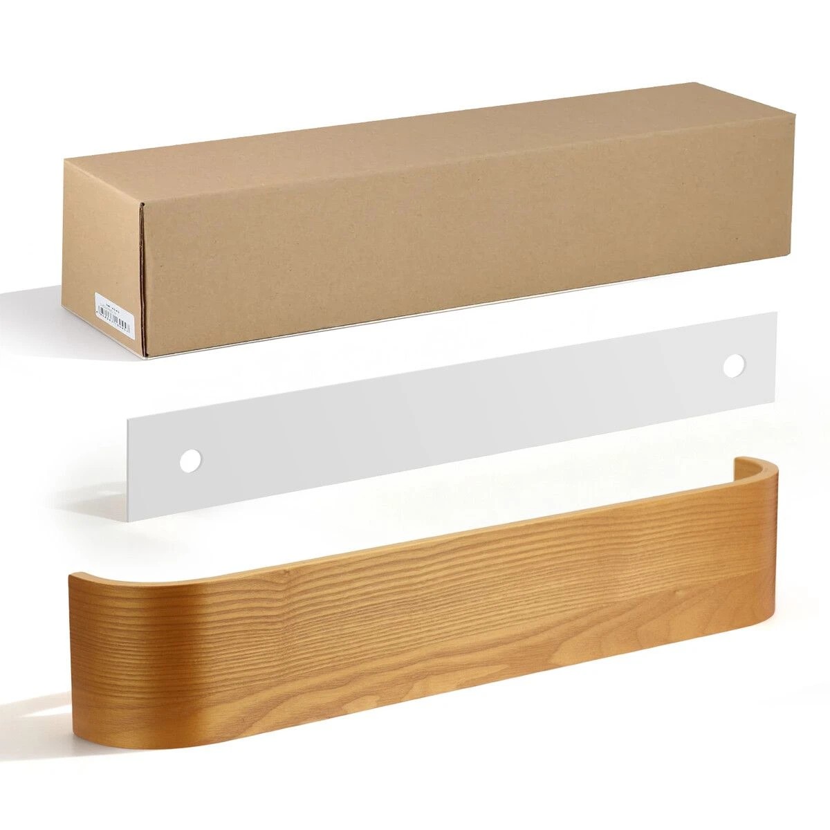 7 Ausway Clothes Coat Rack Hanger Wall Mounted 5 Hooks, 7 of 9