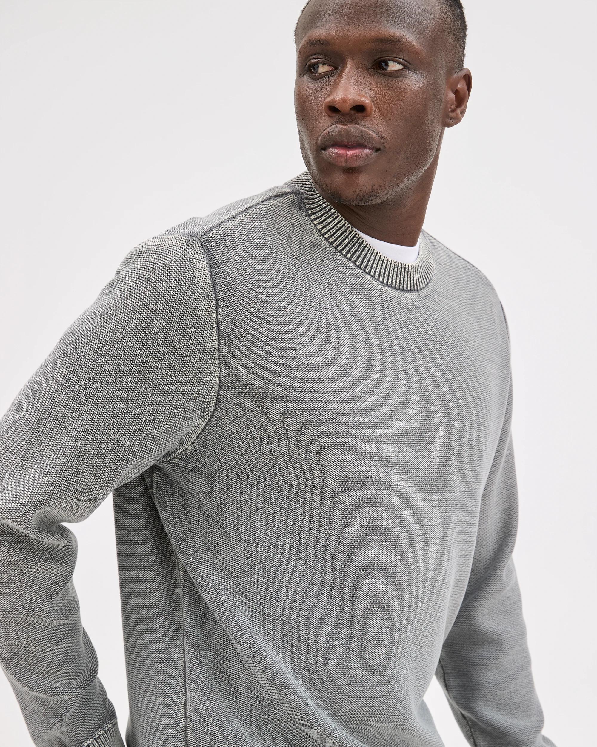 6 Commons Australian Cotton Oversized Knit Jumper WORN GREY, 6 of 7