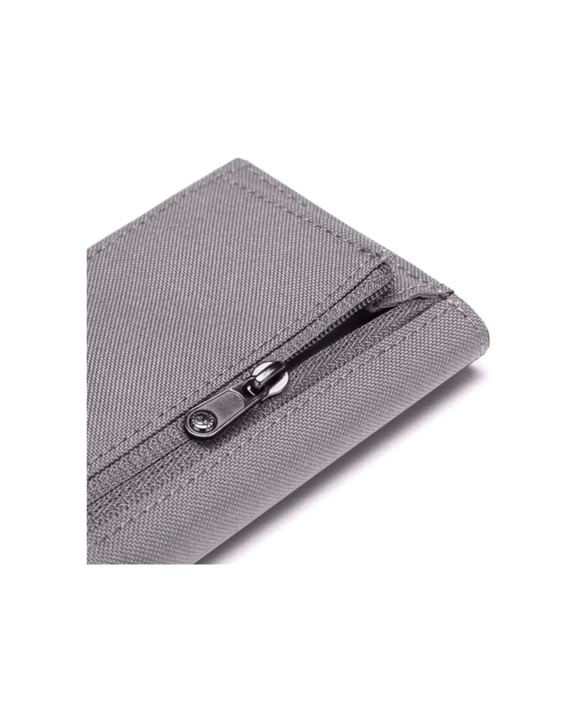 7 Pacsafe RFIDsafe Trifold Wallet RFID Blocking Recycled Slim Profile Stone - Red, 7 of 8