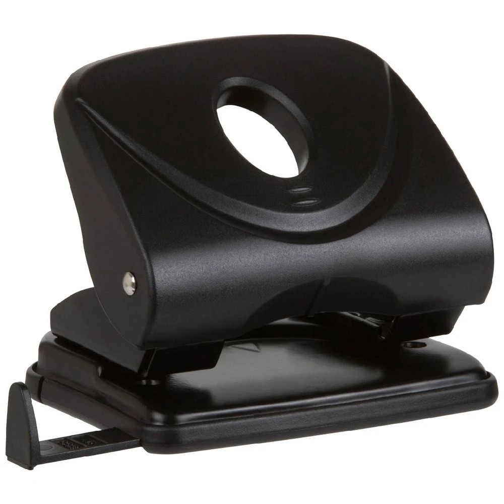1 J.Burrows Large 2 Hole Punch Black, 1 of 2