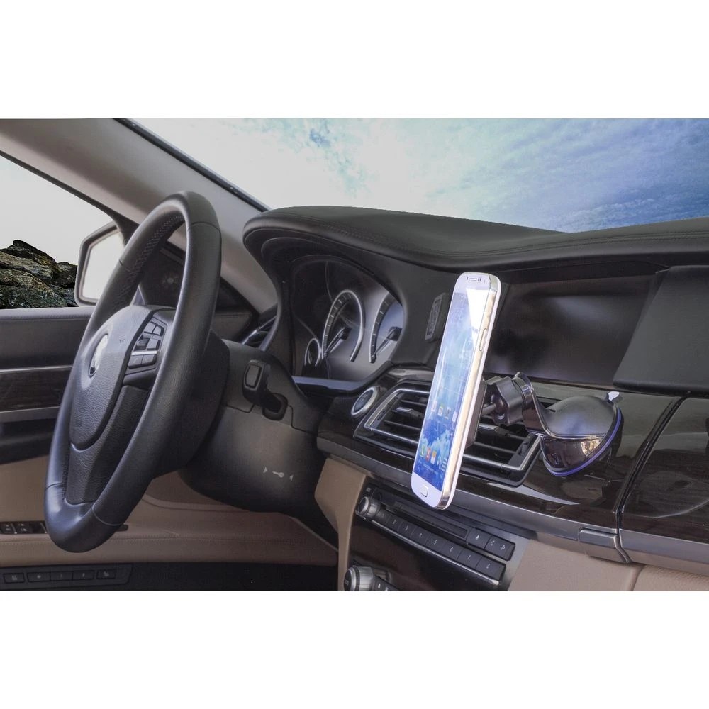 3 Scosche Magnetic Window And Dash Mount Short Stem Black, 3 of 7