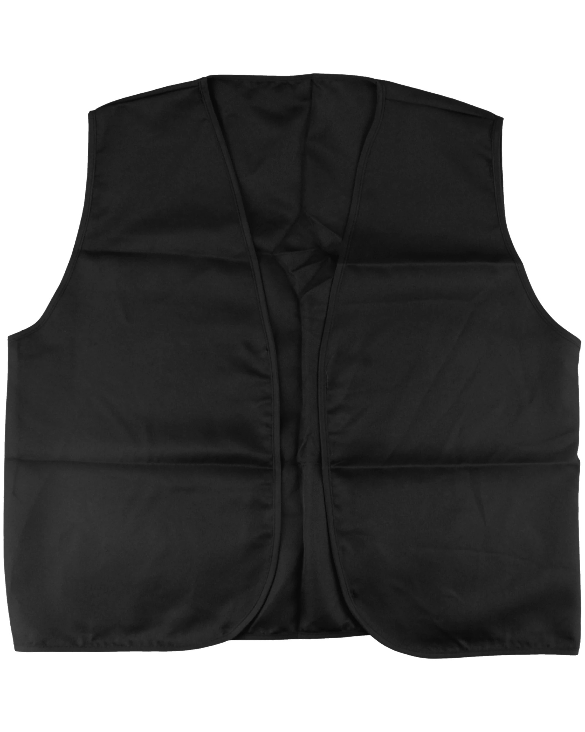 1 JD Party Adult Colonial Vest - One Size - Black, 1 of 3