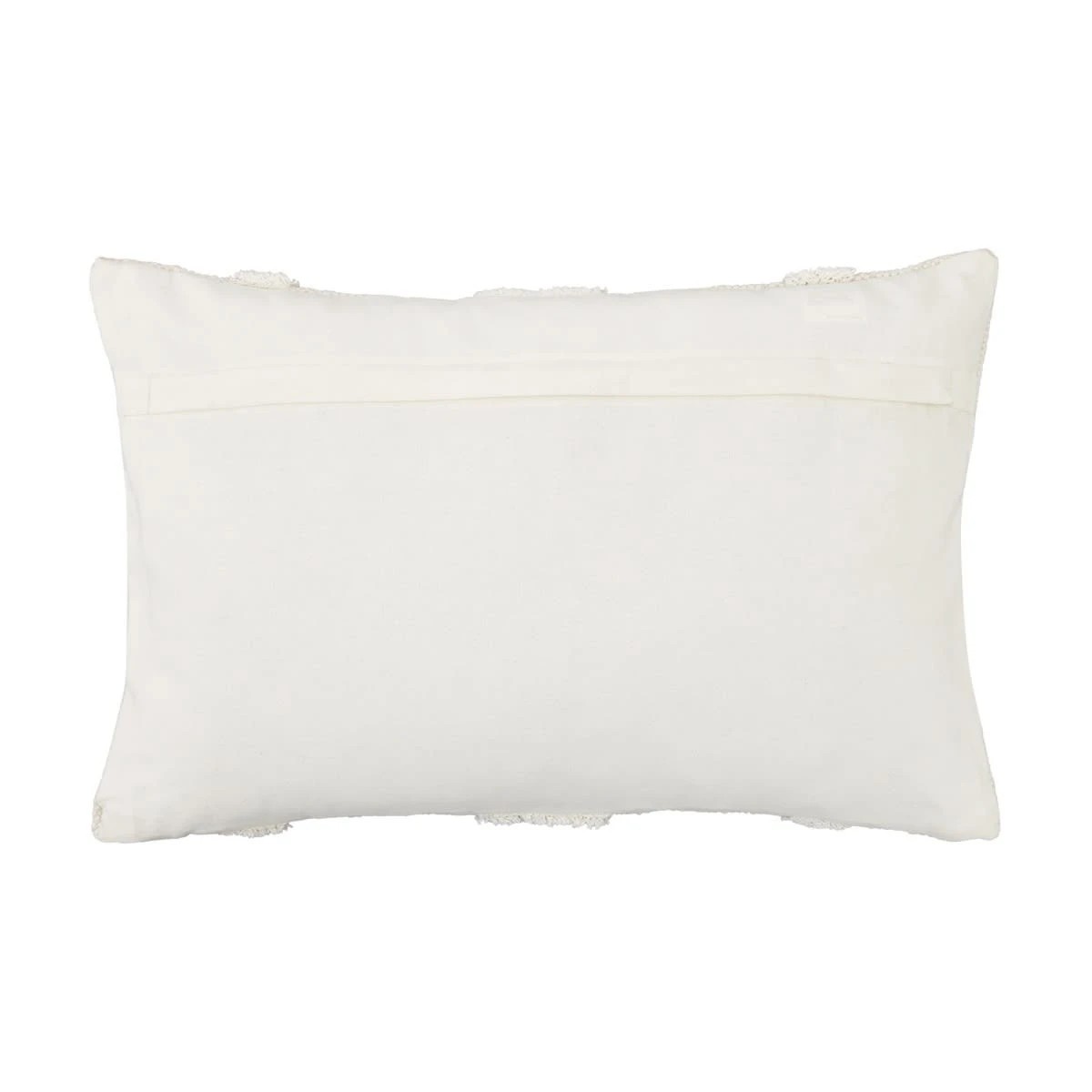 3 Tufted Cushion - White, 3 of 4