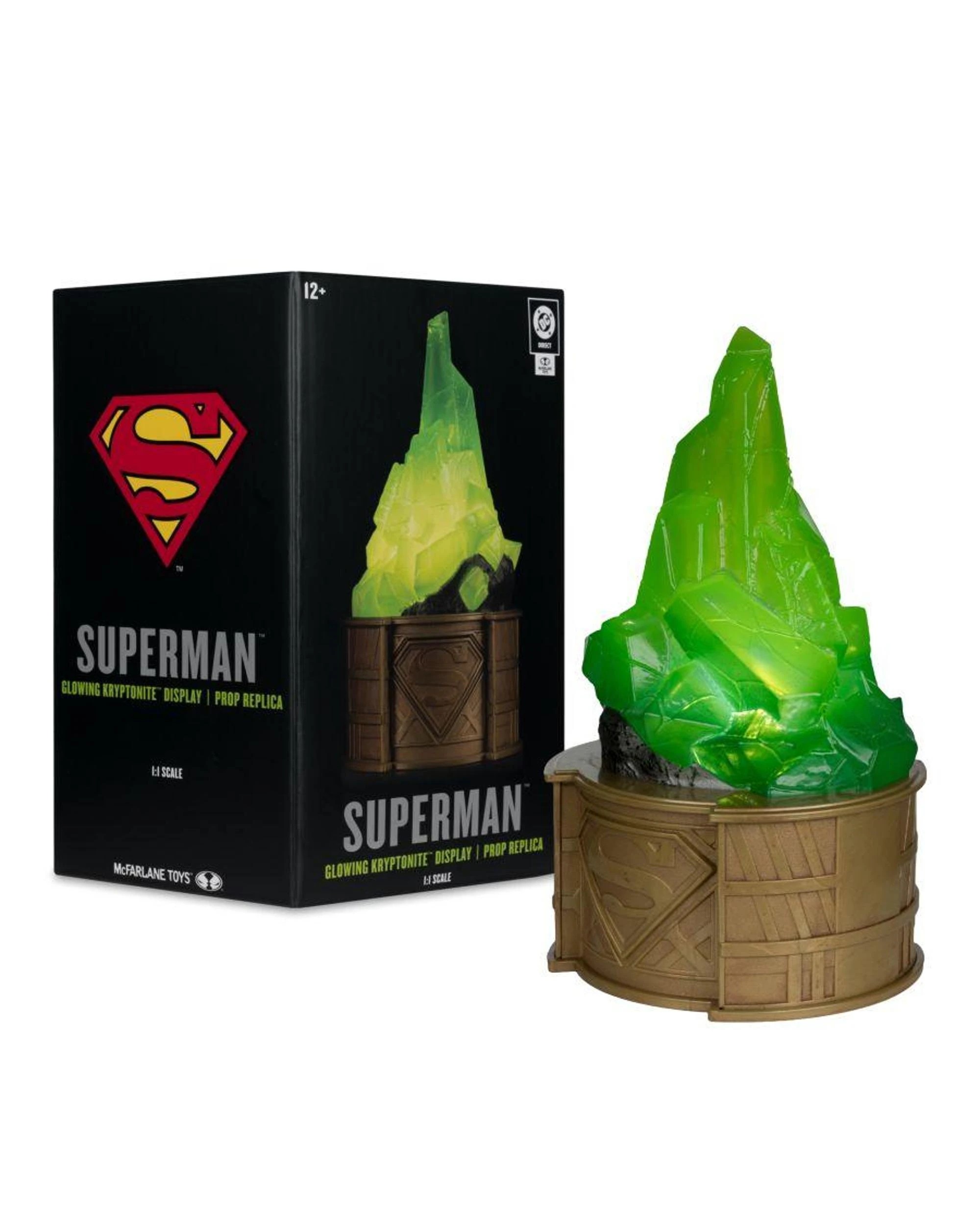 1 McFarlane DC Direct Superman Glowing Kryptonite Display 1:1 Scale Prop Replica, 1 of 9