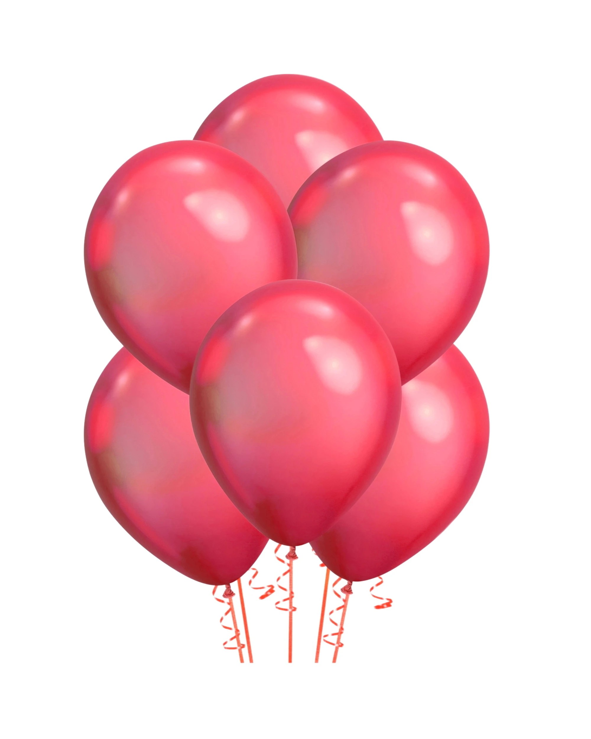 1 Artwrap Pearl Balloons 30cm Pack of 20 - Red, 1 of 1