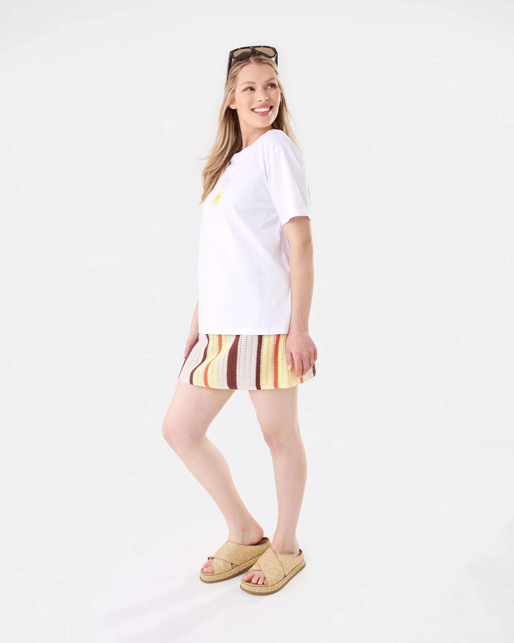 3 Short Sleeve Oversized Boyfriend T-shirt Puertorico, 3 of 8