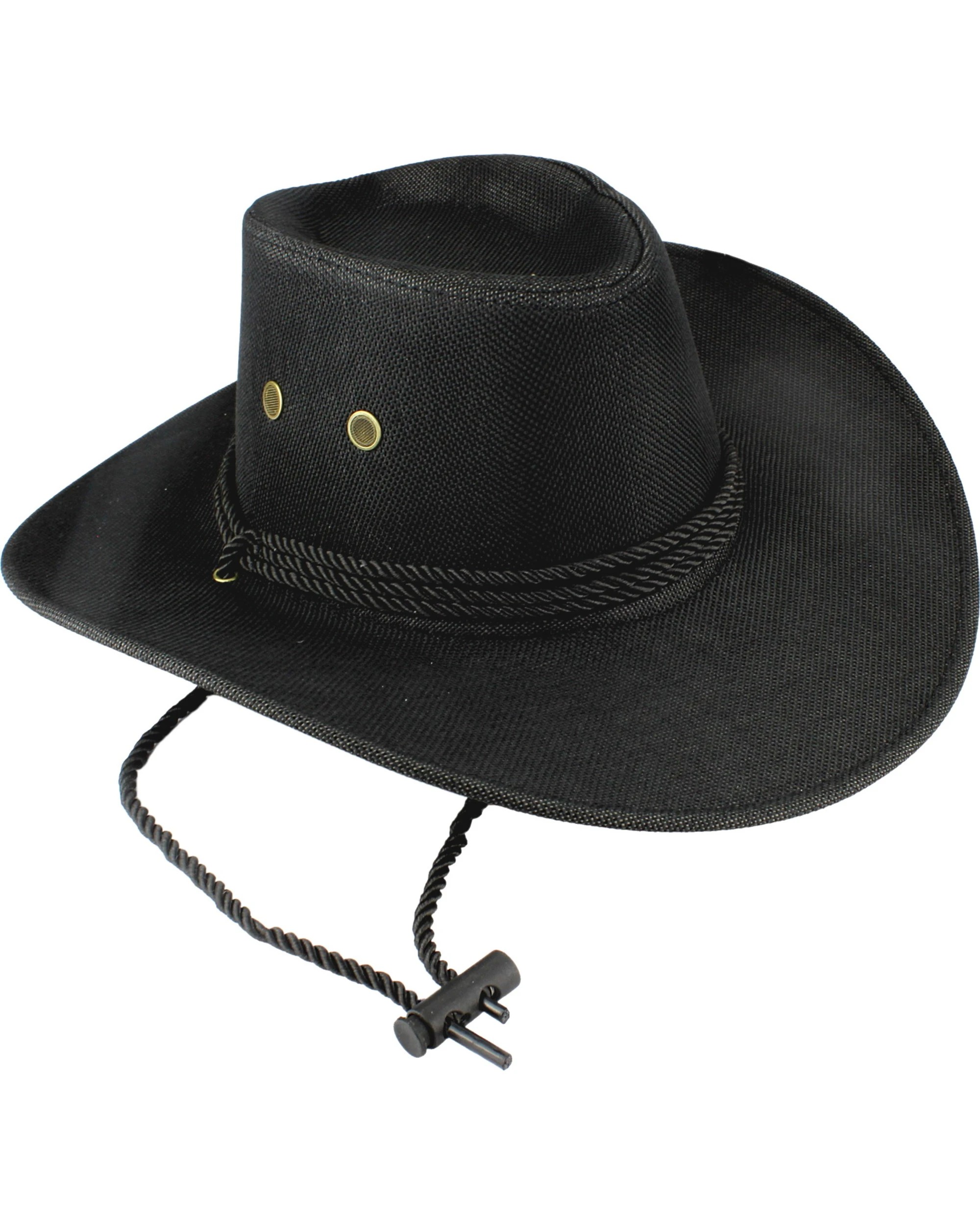 1 JD Party Adult Hemp Cowboy Hat - One Size - Black, 1 of 1
