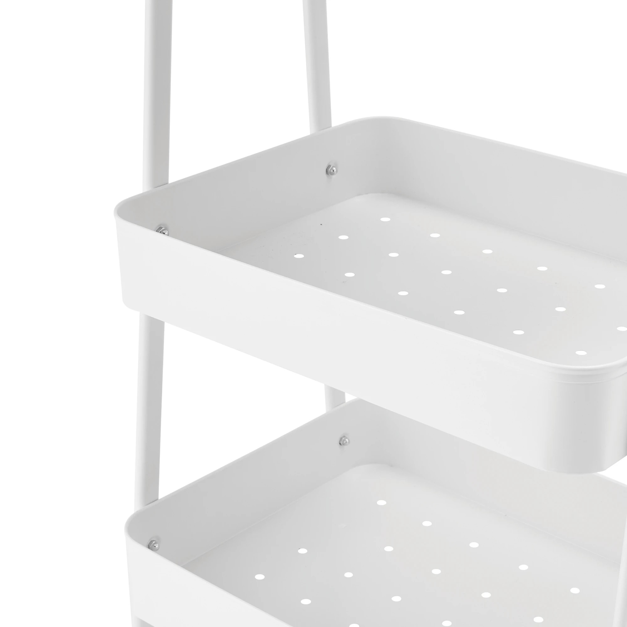 7 White 3 Tier Trolley, 7 of 8