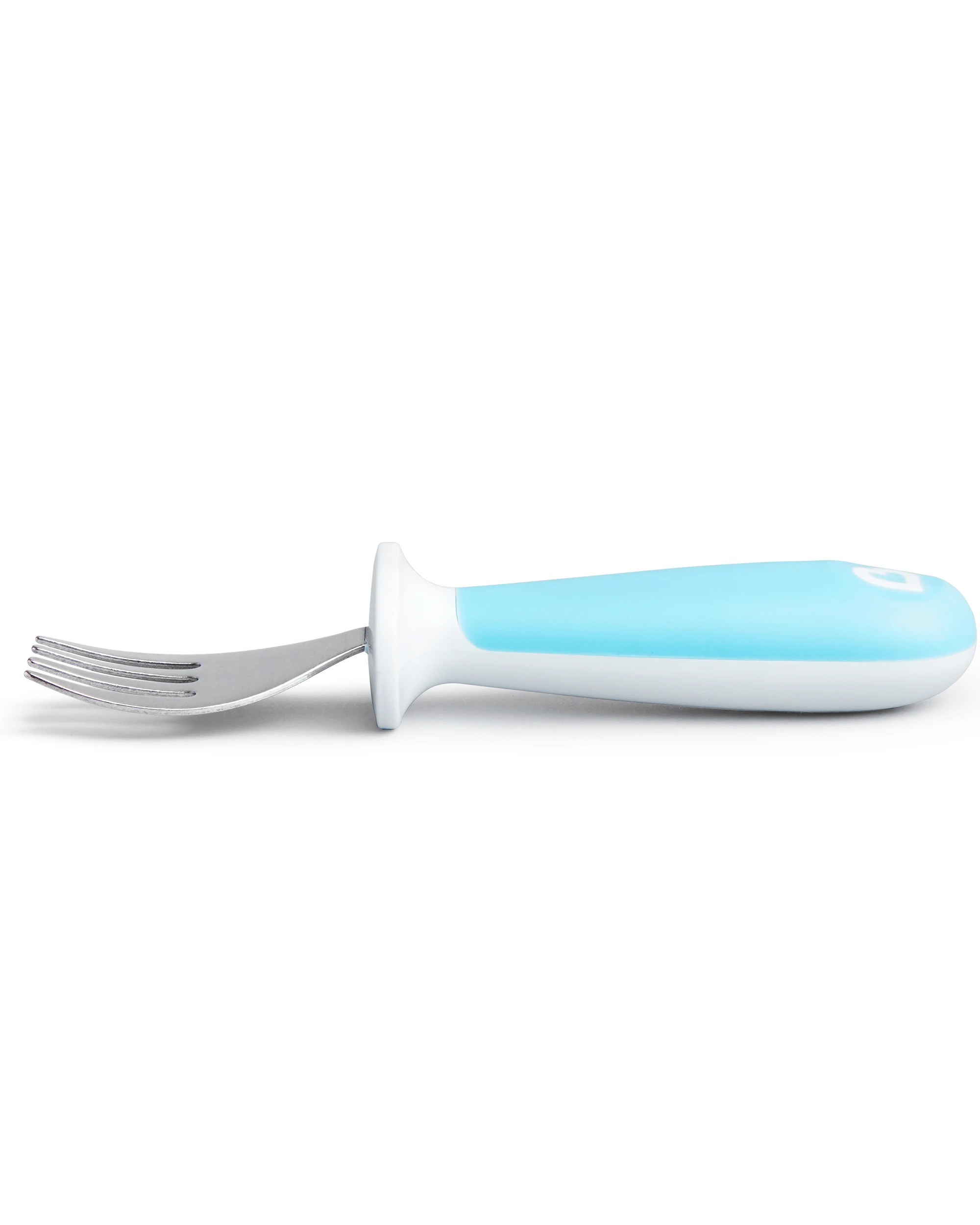 5 Munchkin Raise Toddler Fork and Spoon Set - Blue - Blue, 5 of 6