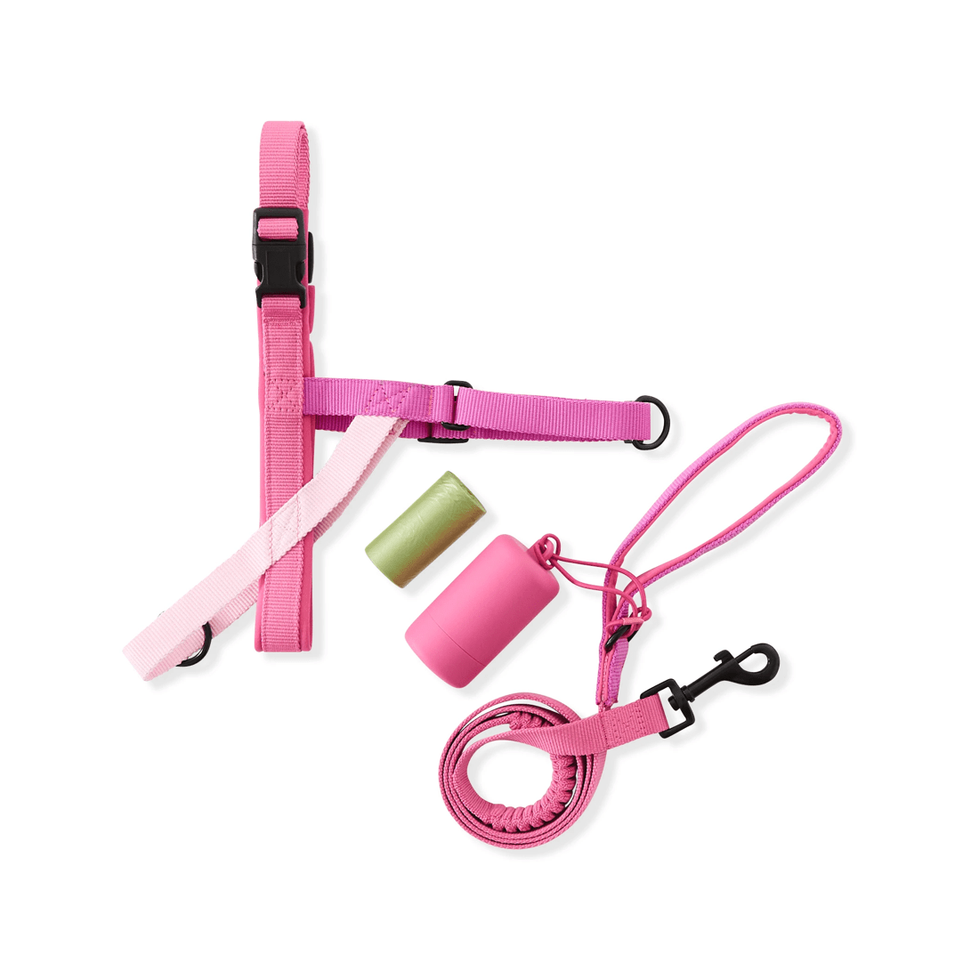 2 Pet Walking Set - Medium, Pink, 2 of 5