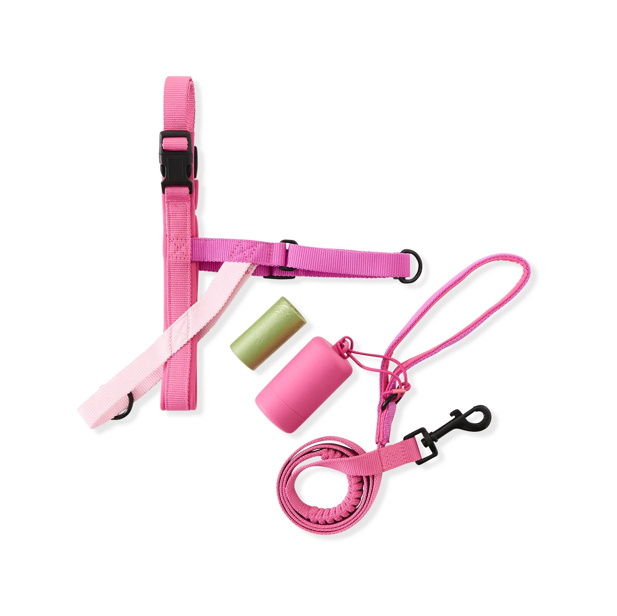 2 Pet Walking Set - Medium, Pink, 2 of 5
