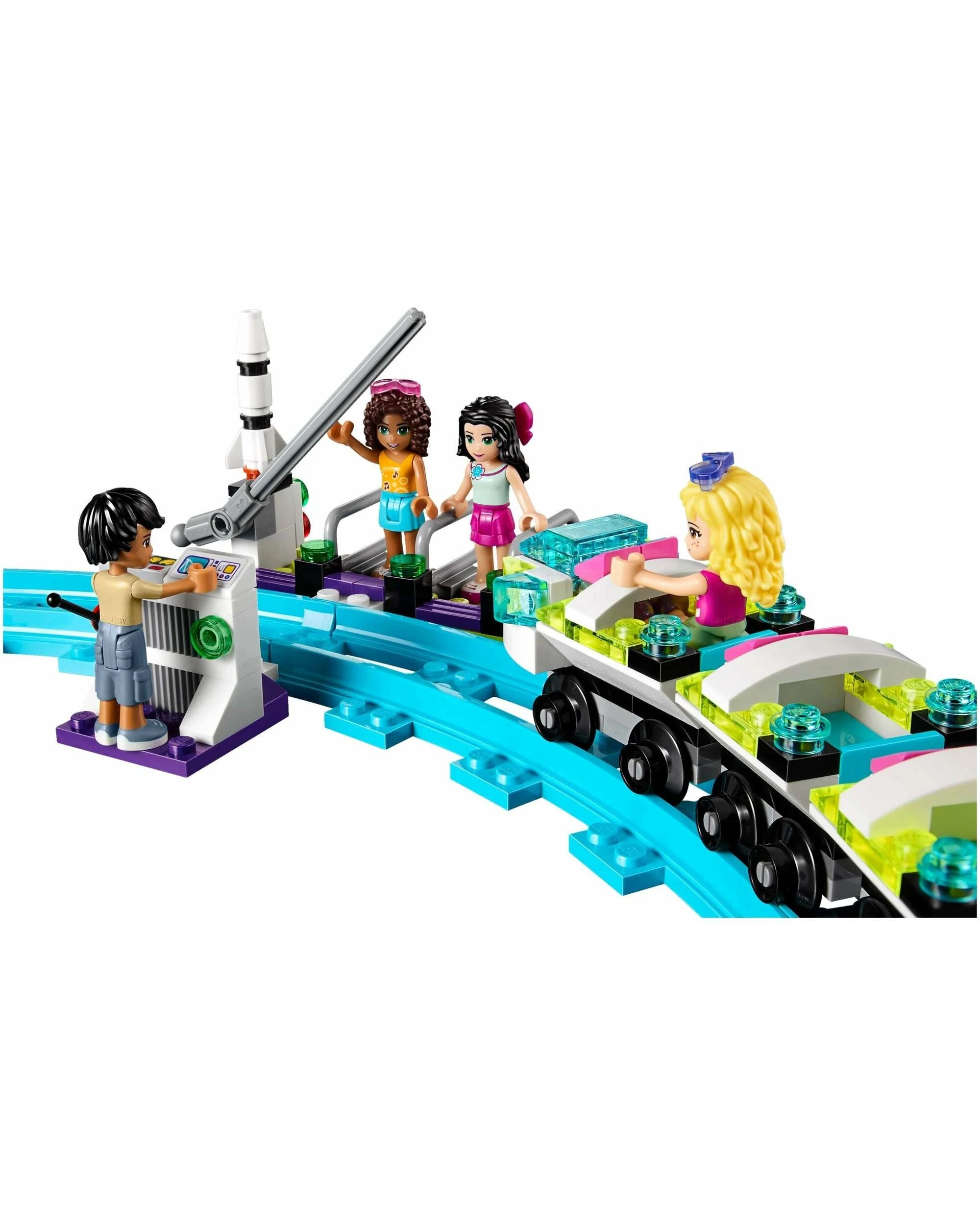 5 LEGO 41130 Amusement Park Roller Coaster & Ferris Wheel, 5 of 5
