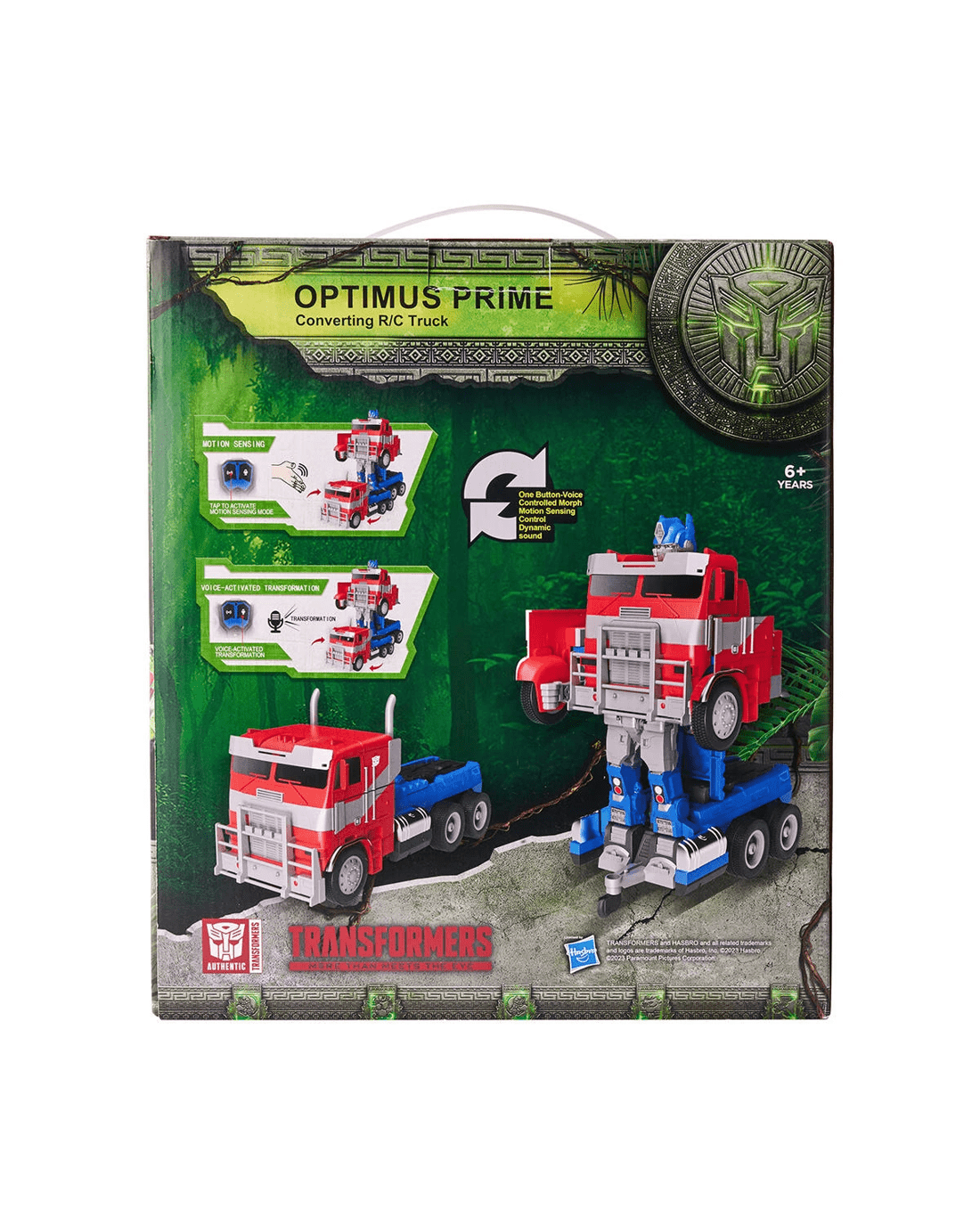 10 Transformers: Rise of the Beasts Optimus Prime Converting R/C Truck, 10 of 10