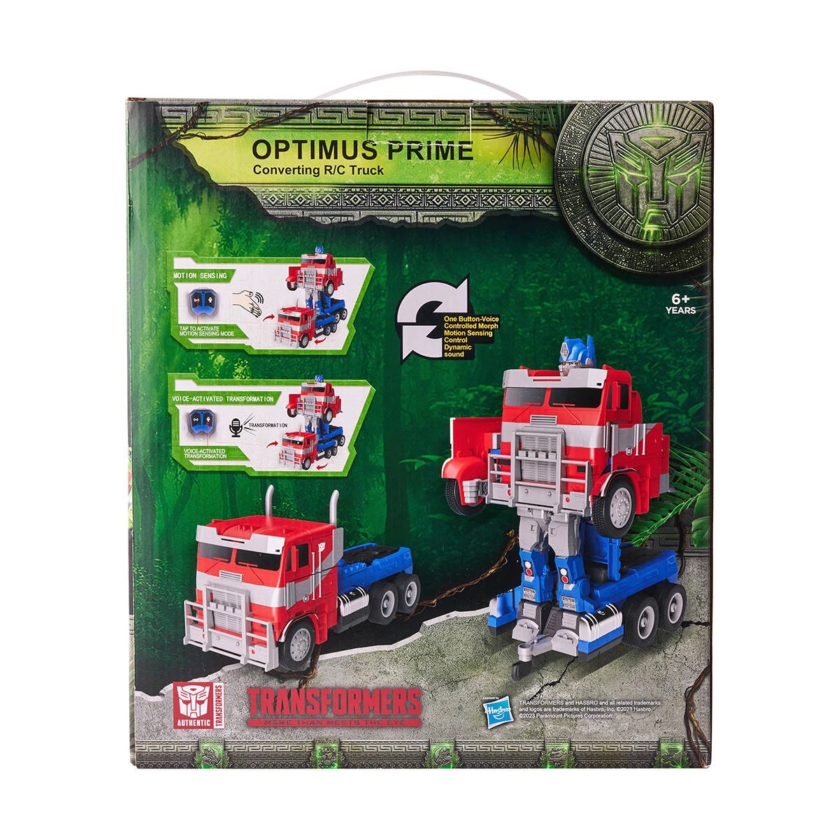 10 Transformers: Rise of the Beasts Optimus Prime Converting R/C Truck, 10 of 10