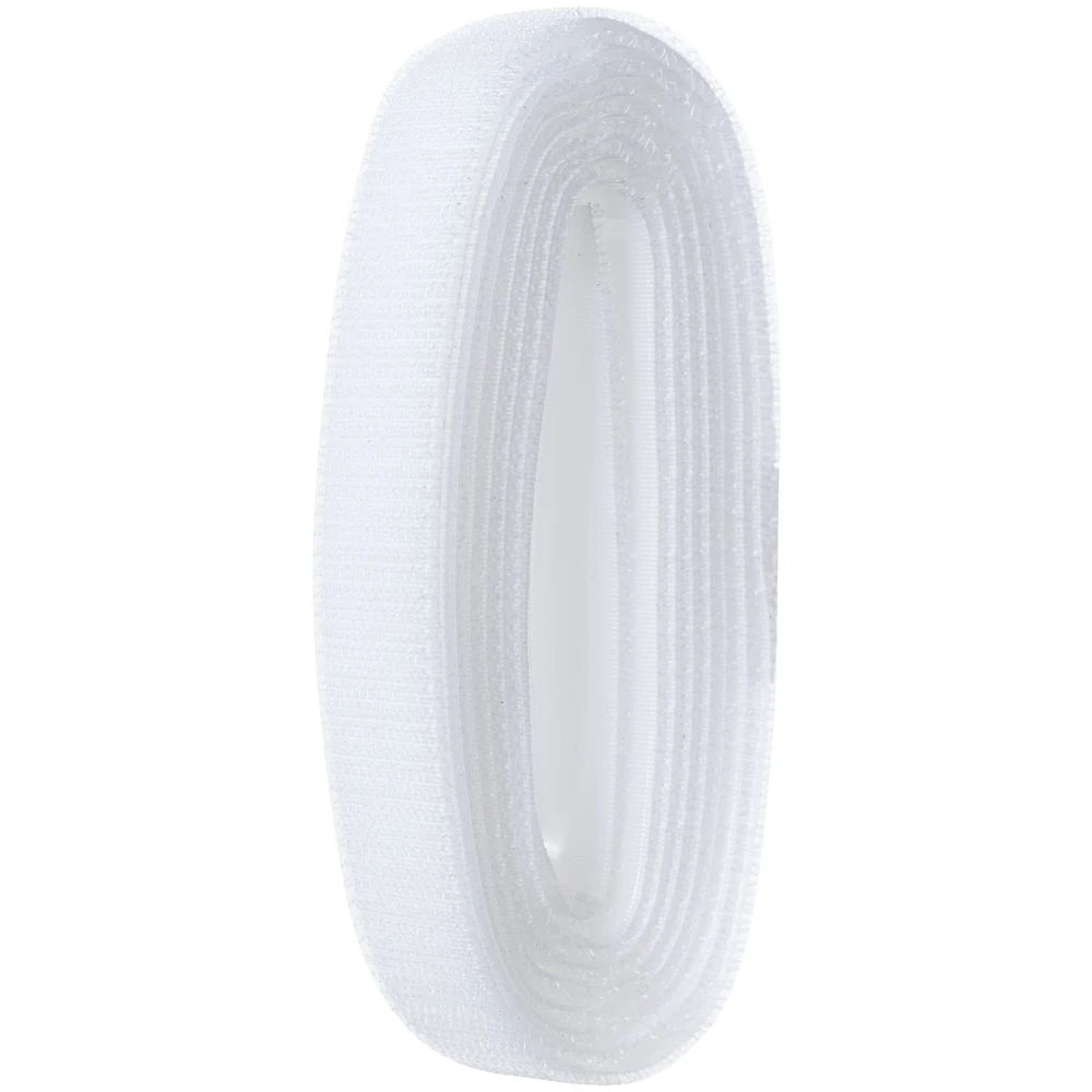 2 J.Burrows Hook & Loop Tape 20mm x 1.8m White, 2 of 3