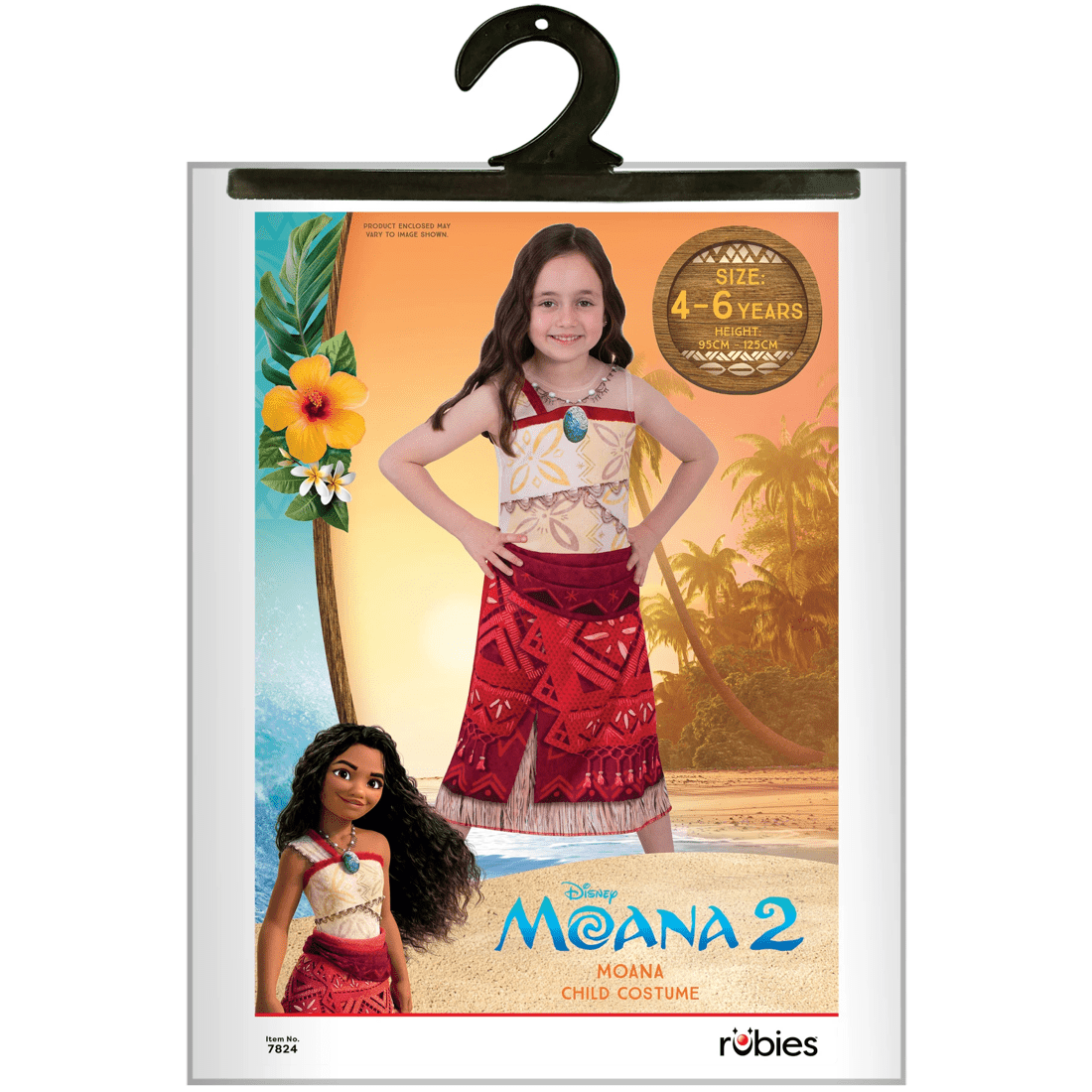 3 Disney Moana 2 Child Costume - Ages 4-6, 3 of 3
