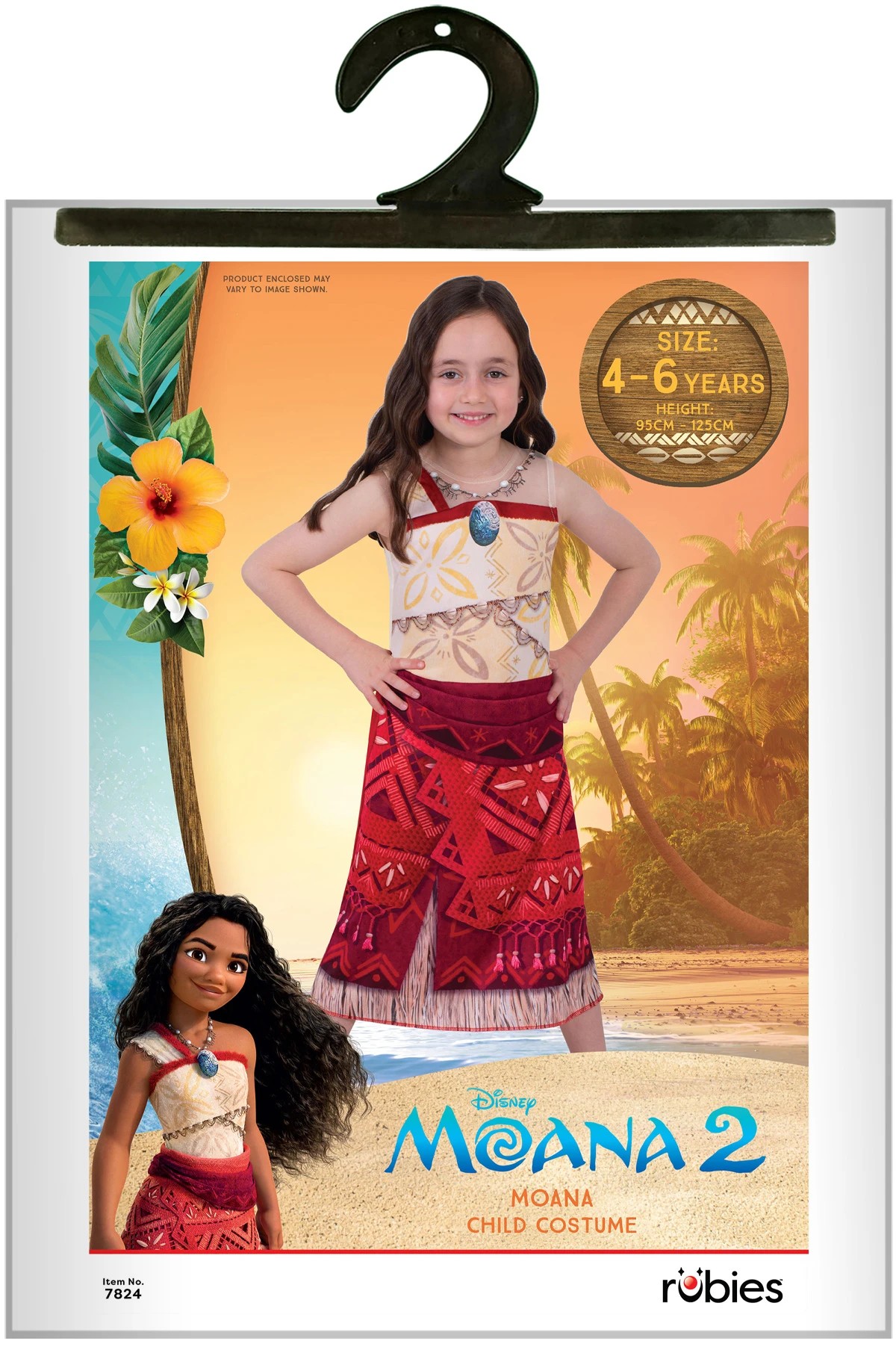 3 Disney Moana 2 Child Costume - Ages 4-6, 3 of 3