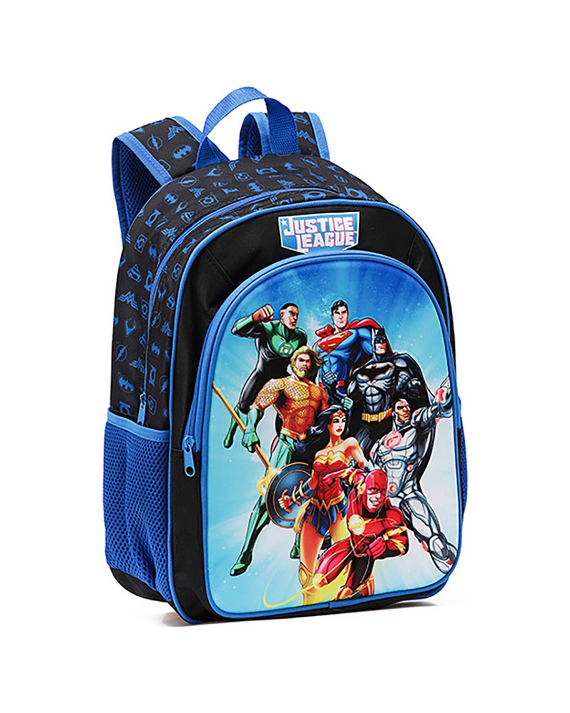 1 Justice League 3D EVA Kids Children Backpack 38cm Fits 15 Inch Laptop For School - Multi, 1 of 1