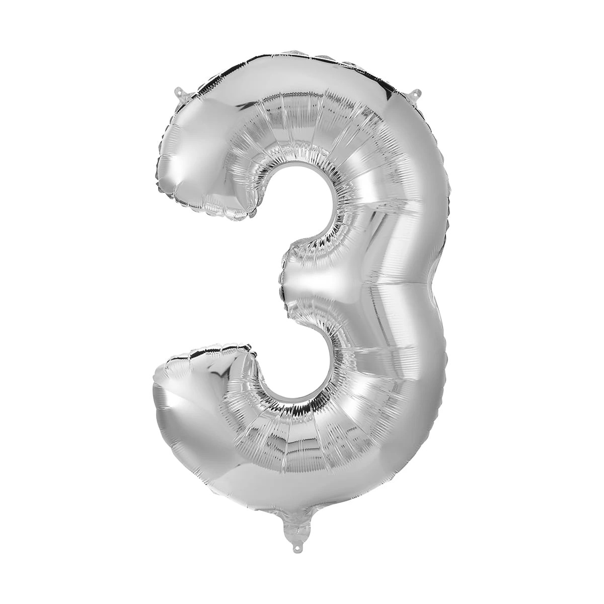 1 Giant Number 3 Foil Balloon, 1 of 5