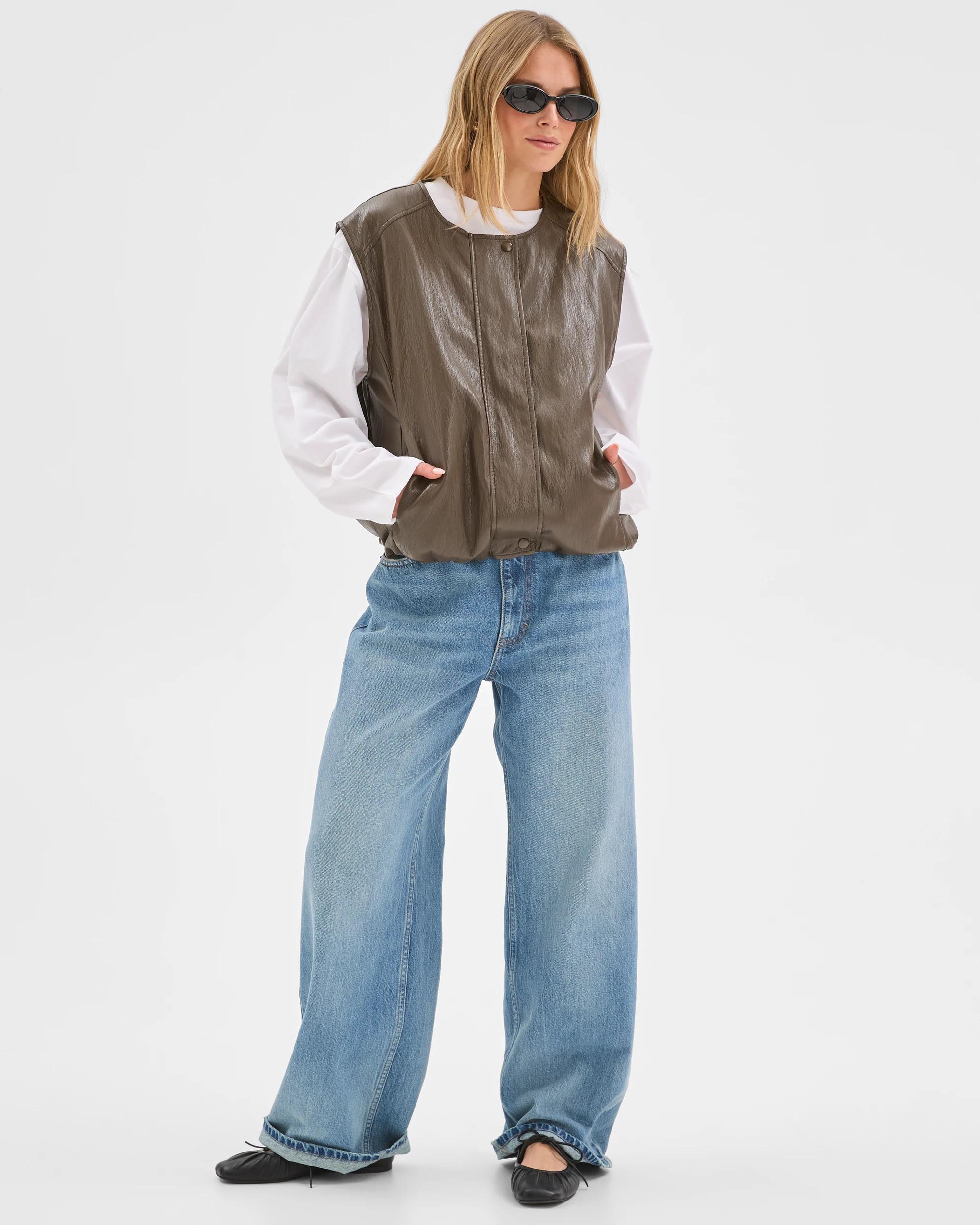 2 Lily Loves PU Vest JUNIPER, 2 of 7