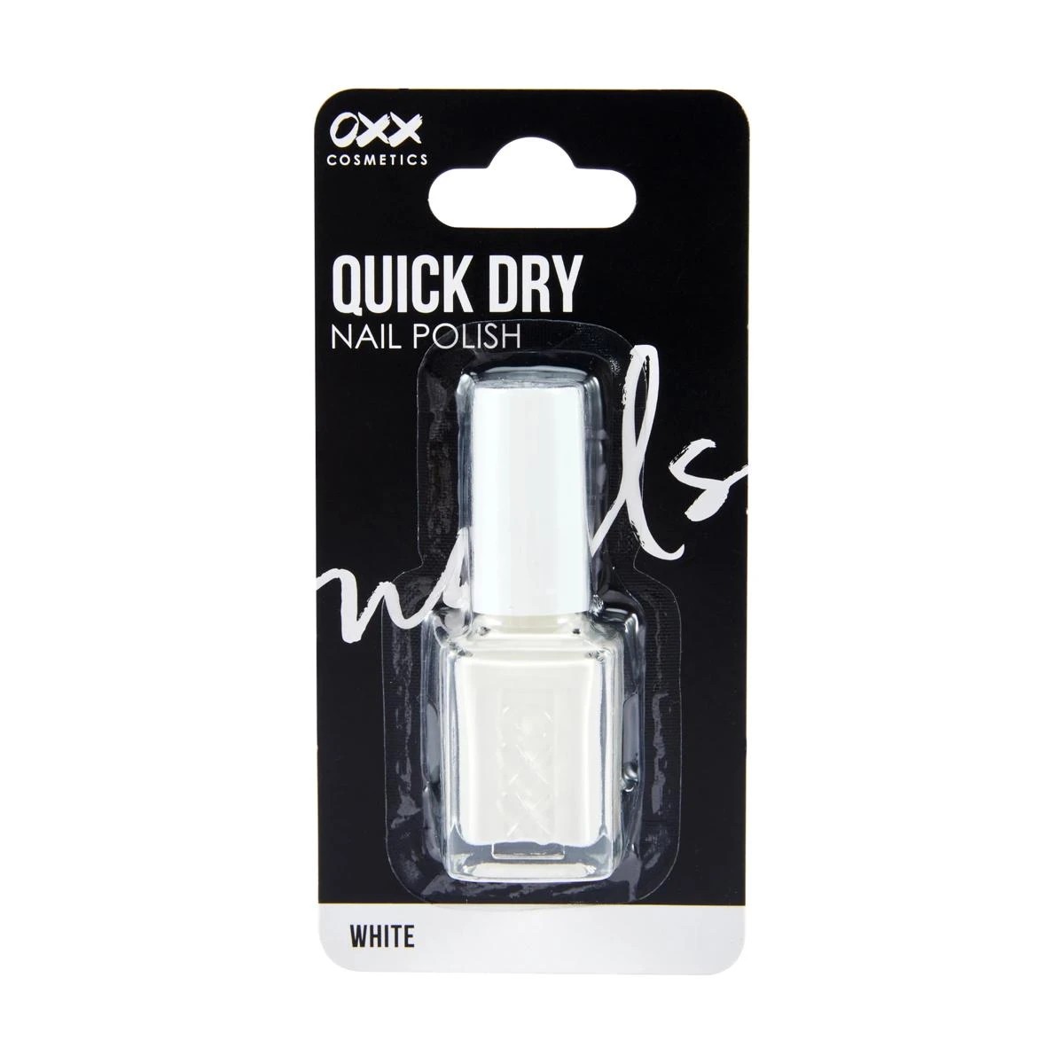 4 OXX Cosmetics Quick Dry Nail Polish - White, 4 of 4