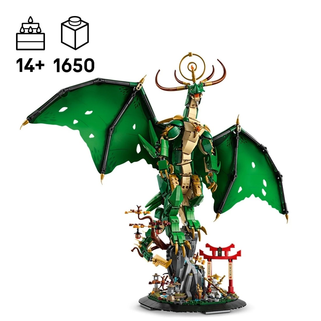 10 LEGO NINJAGO The Guardian Dragon 71847, 10 of 11