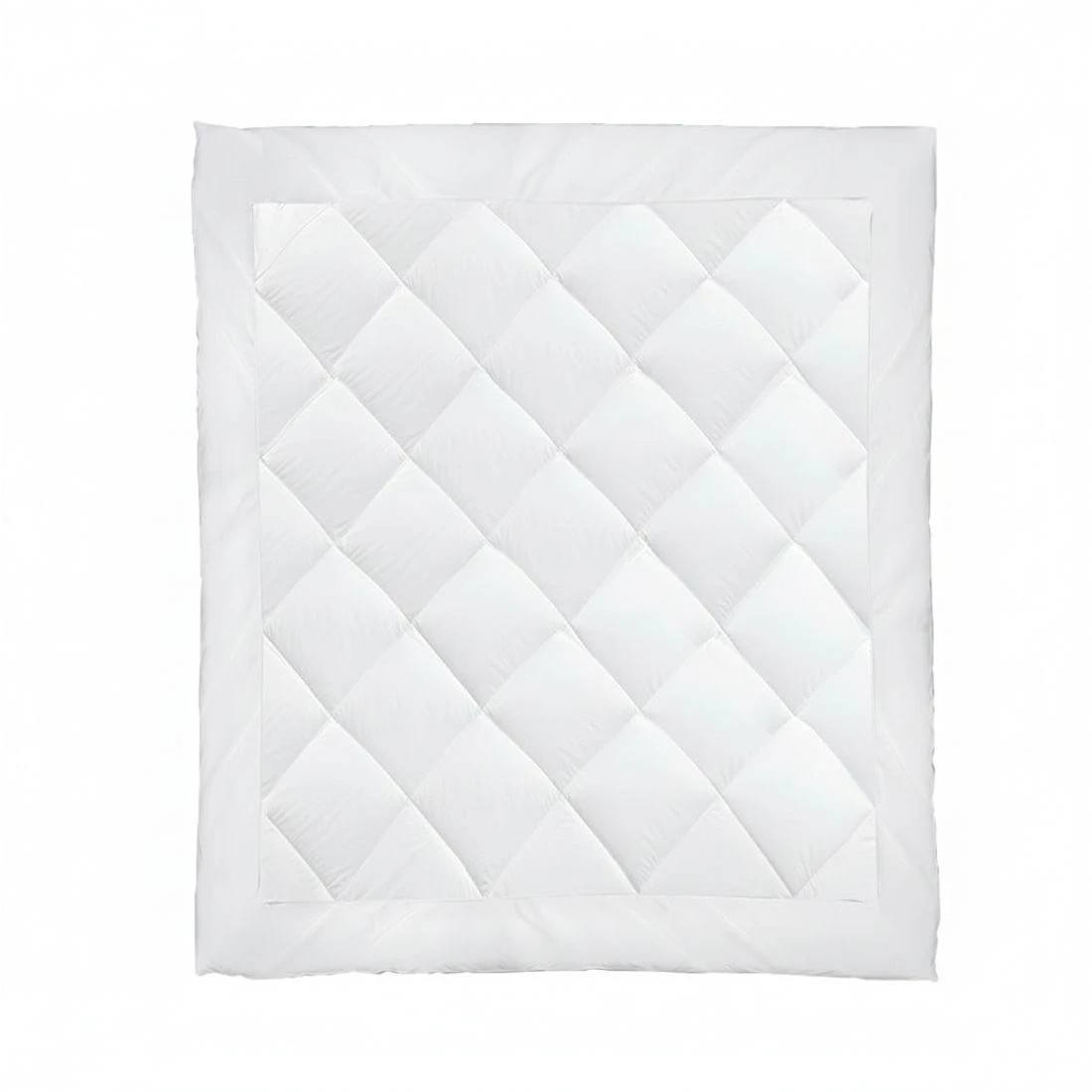 6 Giselle Bedding 700GSM Microfibre Bamboo Quilt King - King Bed - White, 6 of 6