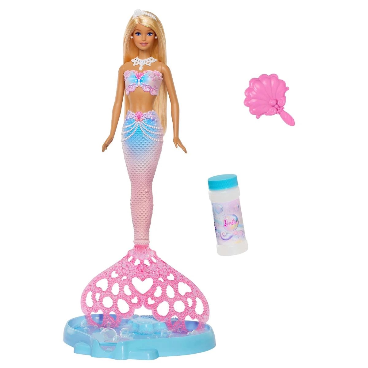 2 Barbie Bubble Sparkle Mermaid Doll, 2 of 6