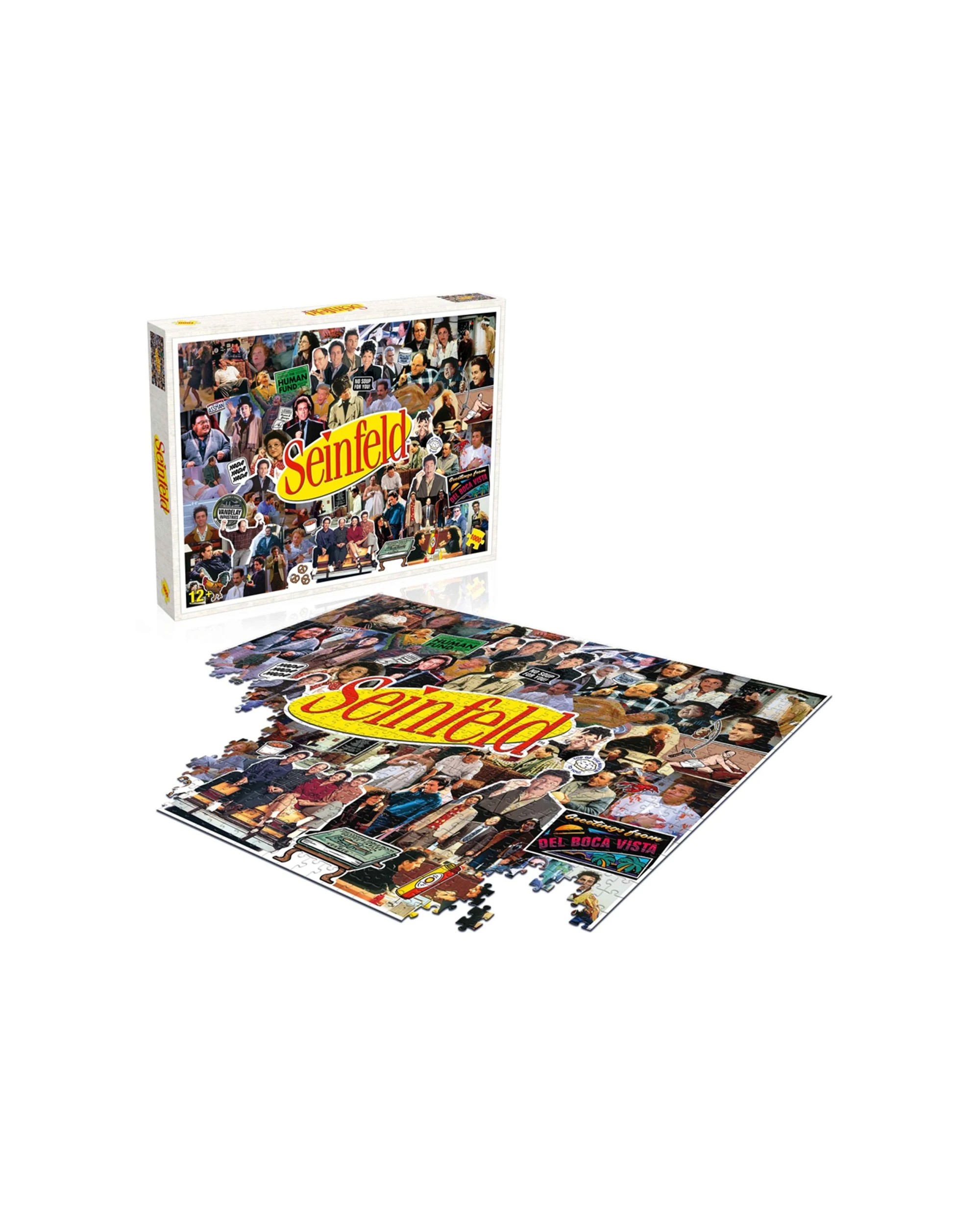 3 Seinfeld Top Trumps 1000 Piece Kids Family Jigsaw Puzzle Game - Multi, 3 of 3
