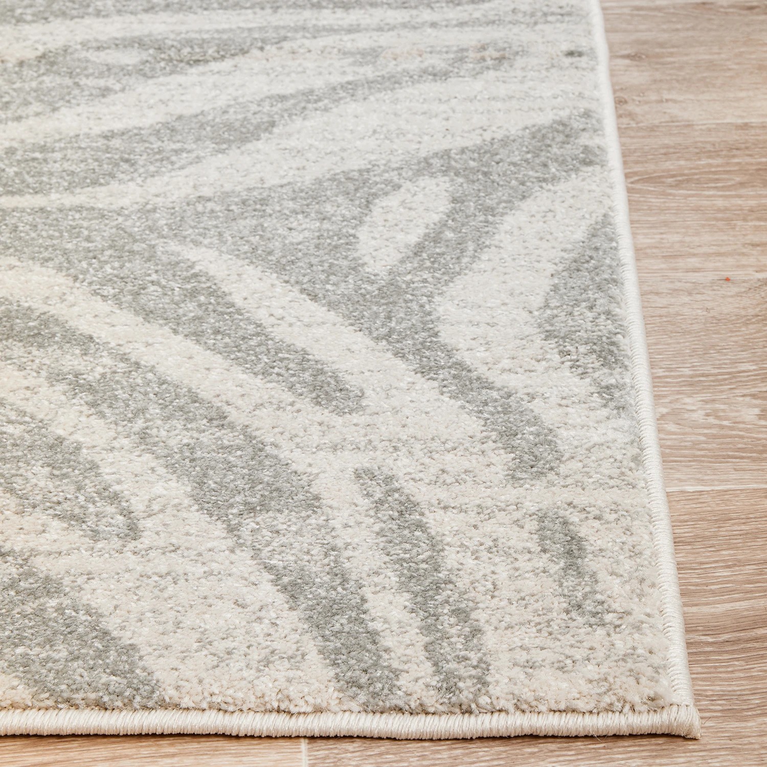 6 Common Ground Rugs Lustre Savannah 400x300cm - Extra Extra Large Power Loomed Pet Friendly Floor Rug - Silver, 6 of 6
