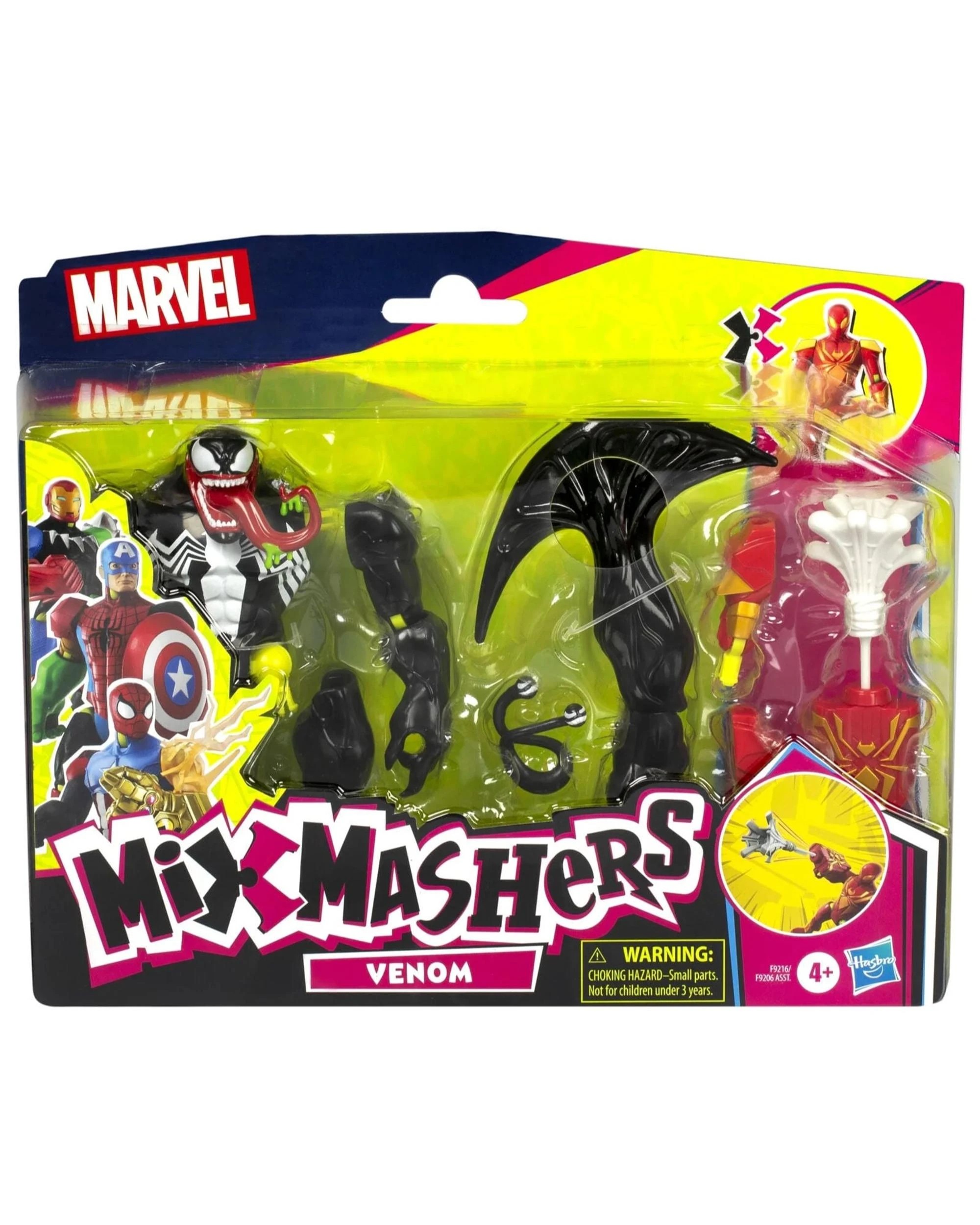 2 MixMashers Marvel Spider-Man Venom Action Figure, 2 of 5