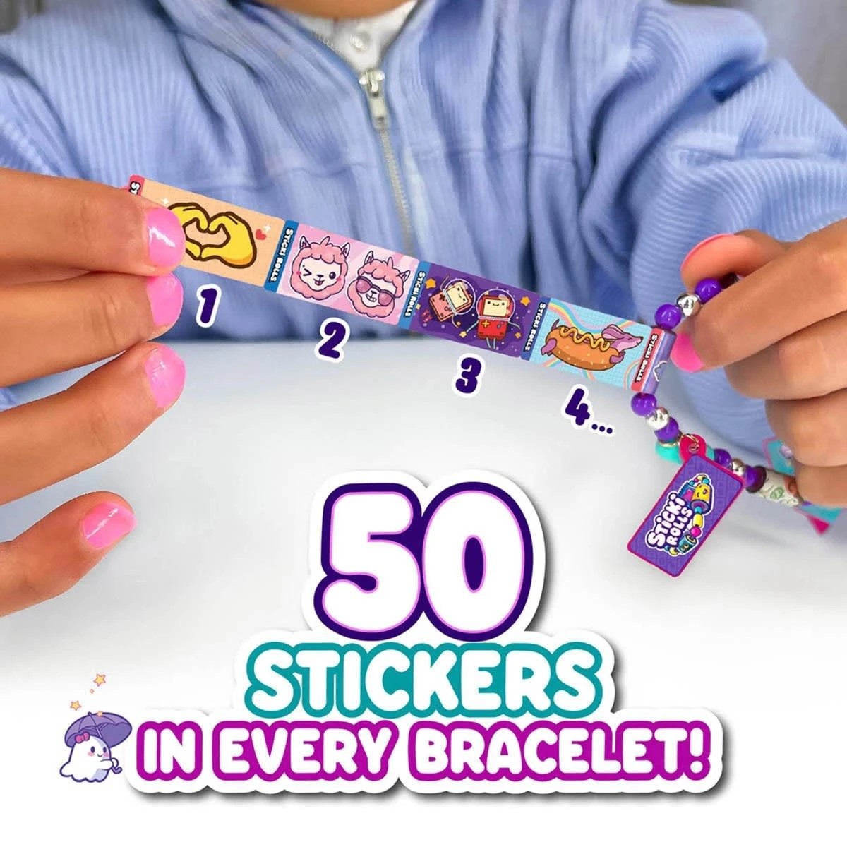 4 Sticki Rolls Sticki Bands Set - Assorted, 4 of 9