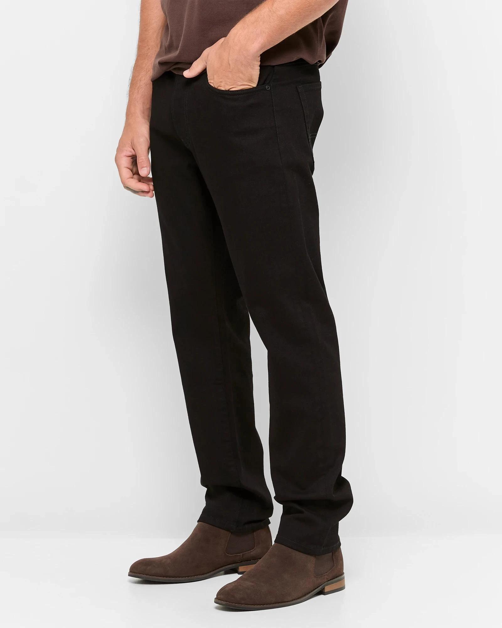 3 Target Denim Straight Fit Denim Jeans STAY BLACK, 3 of 7