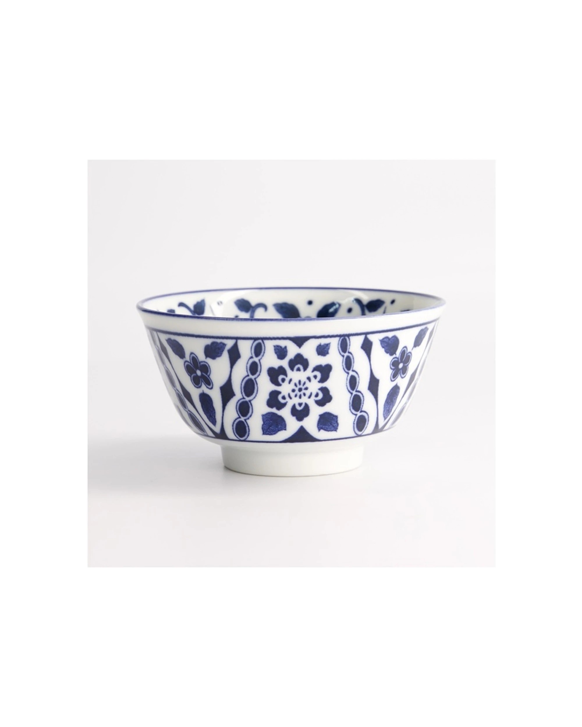 3 Tokyo Design Tokyo Maizuru Porcelain Rice Bowl 12x6.5cm - Blue, 3 of 4