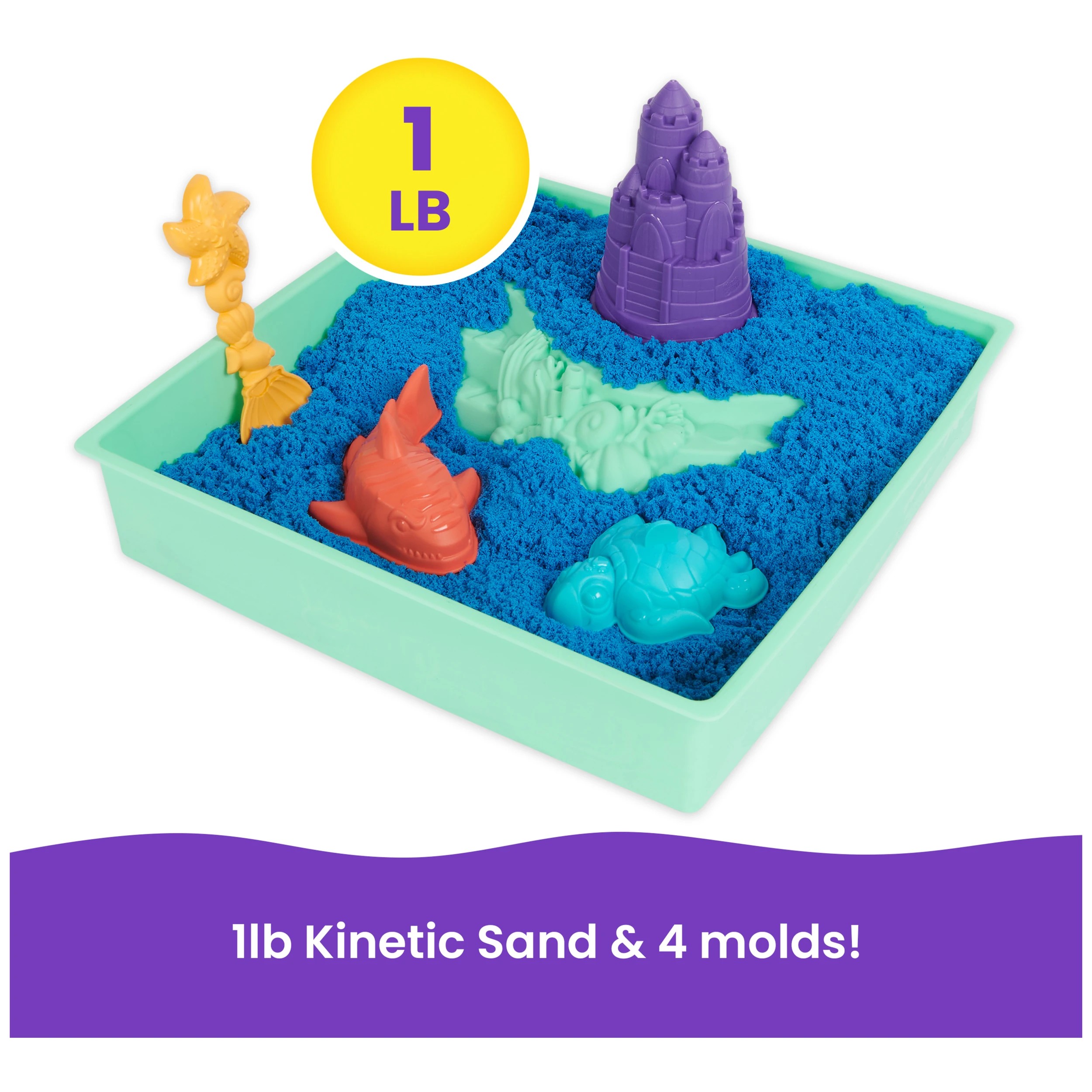 2 Kinetic Sand Sandbox Set - Multi, 2 of 8