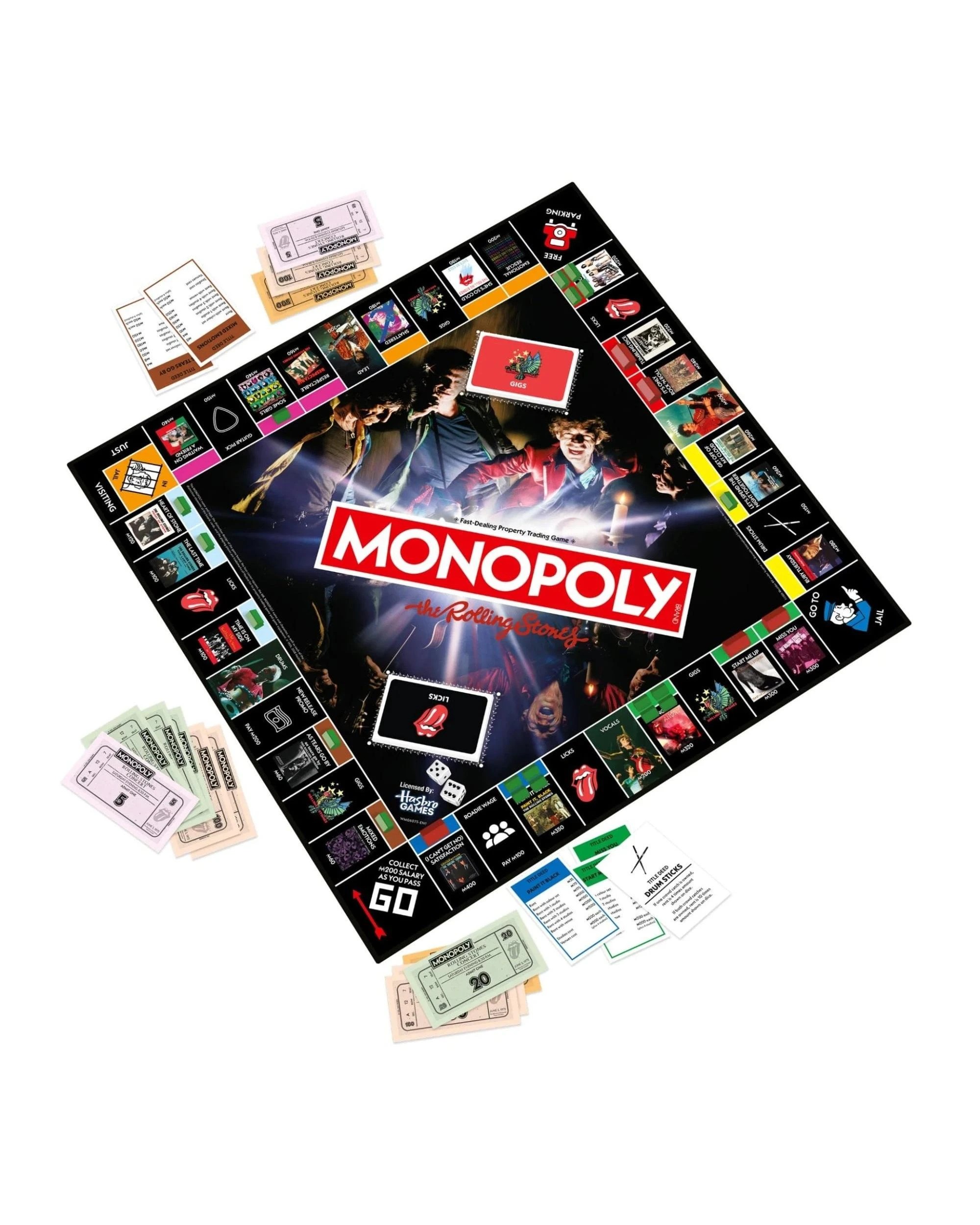 3 Monopoly The Rolling Stones Edition Board Game, 3 of 9