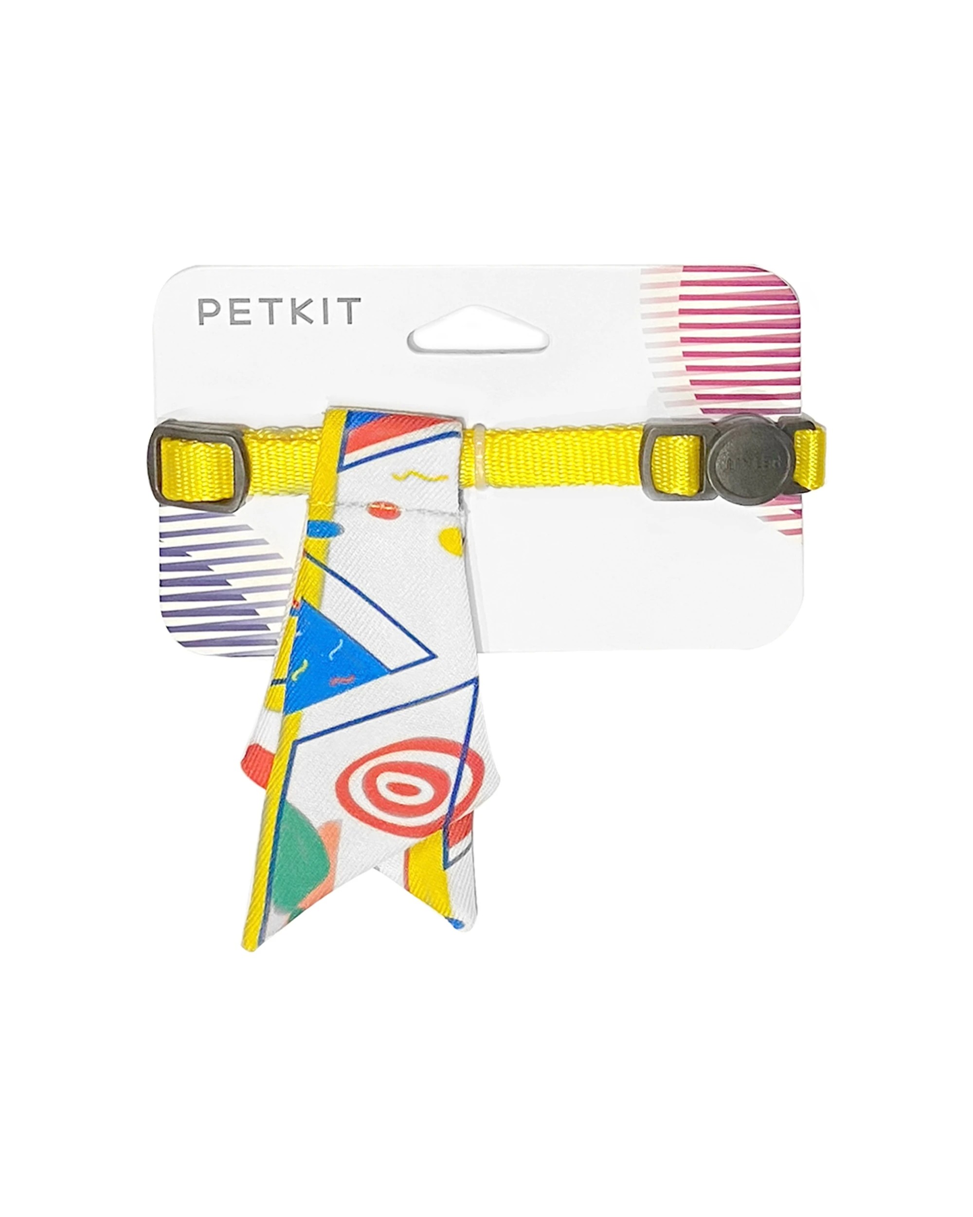 1 Petkit Pet Necktie Collar Adjustable For Cats And Small Dogs Silk Polyester - Multi, 1 of 5