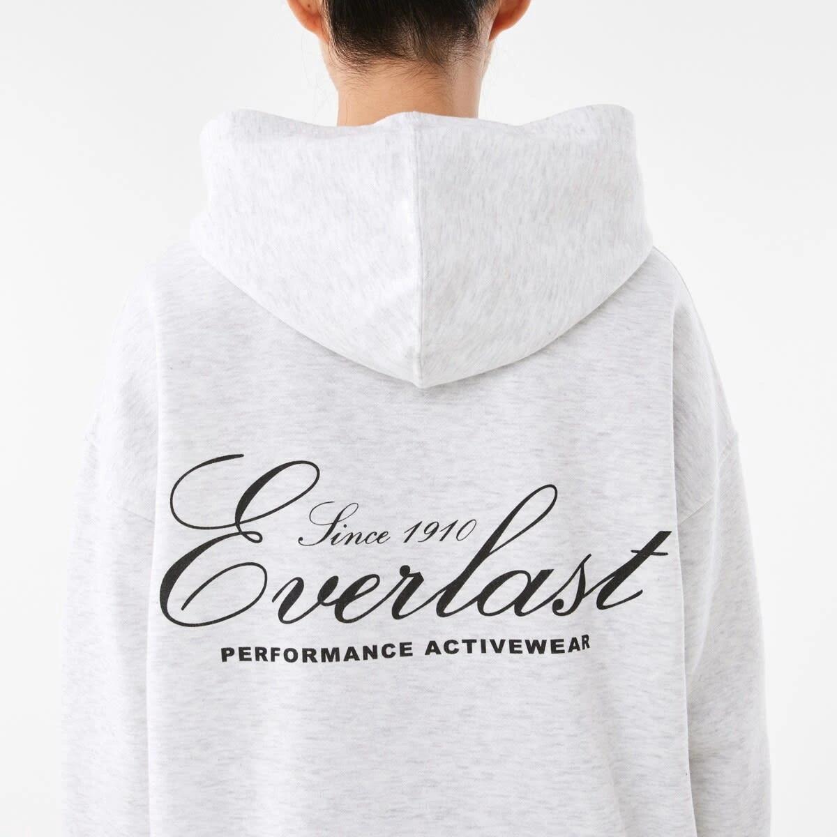 7 Everlast Womens New Core Hoodie White Marl, 7 of 10