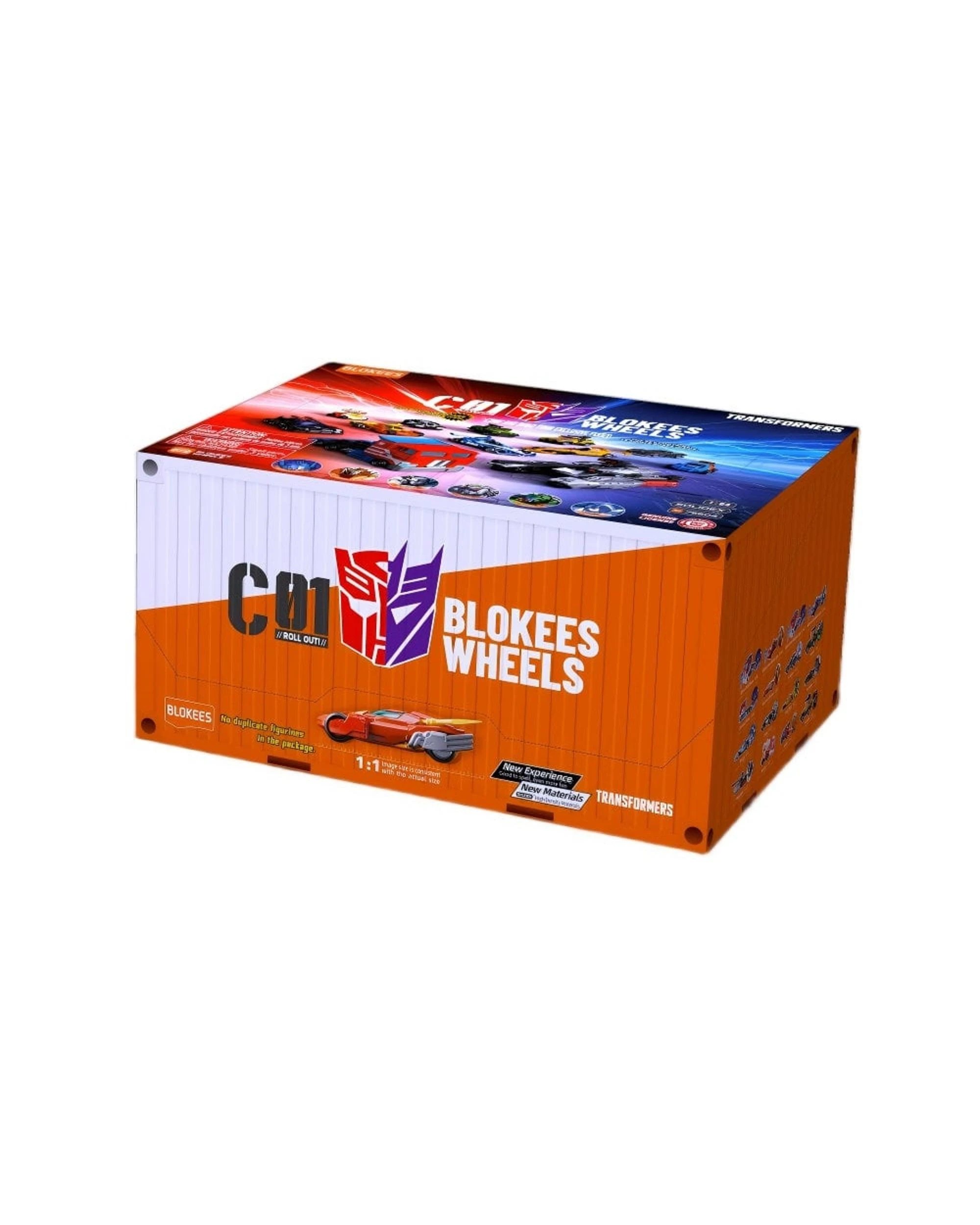 2 Blokees Wheels Transformers C01 Roll Out Blind Box Full Case Set, 2 of 10