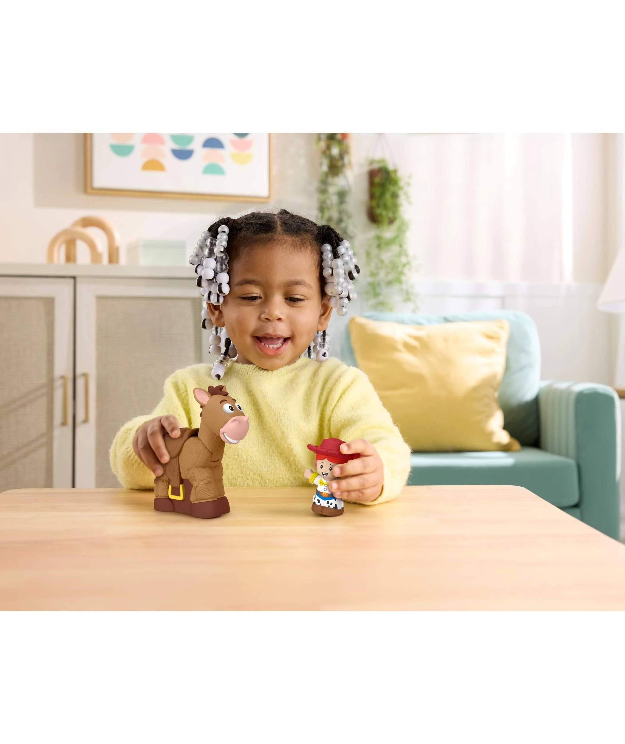 3 Fisher - Price Little People Disney Pixar Toy Story Bobbin’ Bullseye & Jessie Figure Set - Multi, 3 of 6